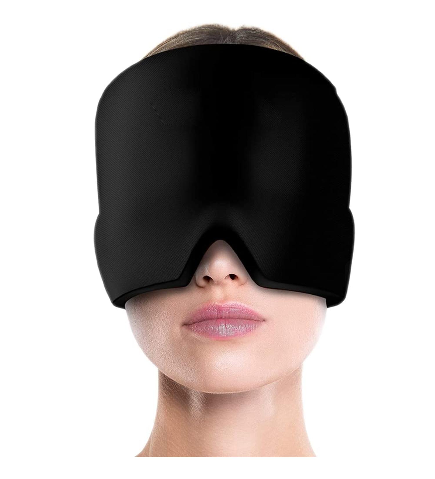 Tcare Cold Therapy Form Fitting Gel Ice Headache Migraine Relief Cap Ice Pack Eye Mask for Puffy Eye Tension Sinus Stress Relief - Buy Online on GoSupps.com