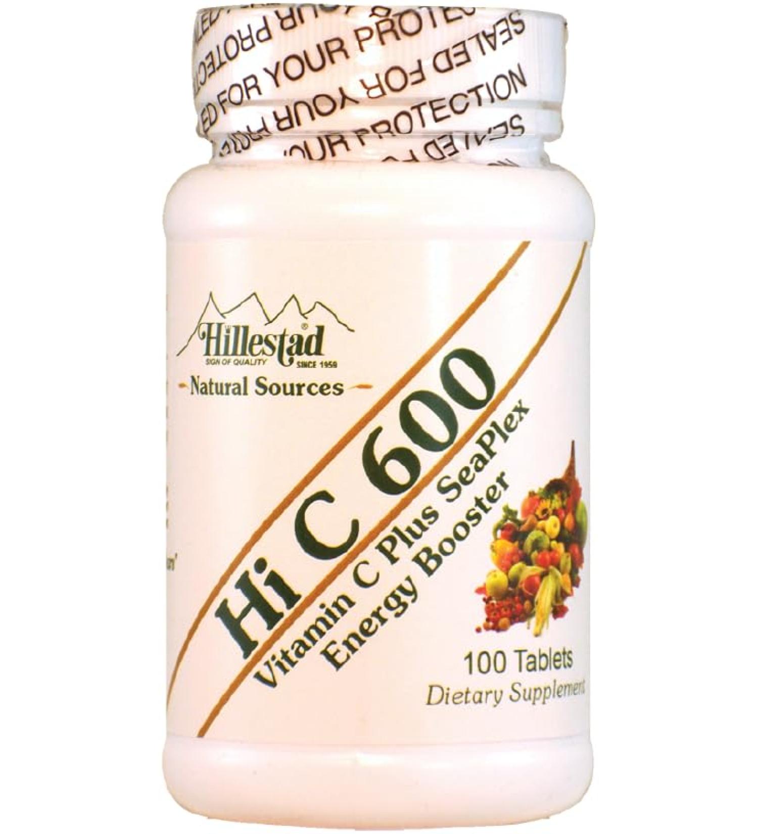 Dialyvite Hillestad Pharmaceuticals - Hi C 600-100 Tablets