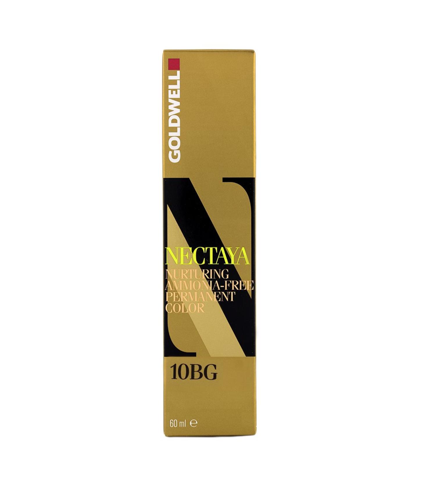 Goldwell Nectaya Hair Color 10BG Beige Gold 60 ml 10BG Beige Gold 60 ml (1 pack)