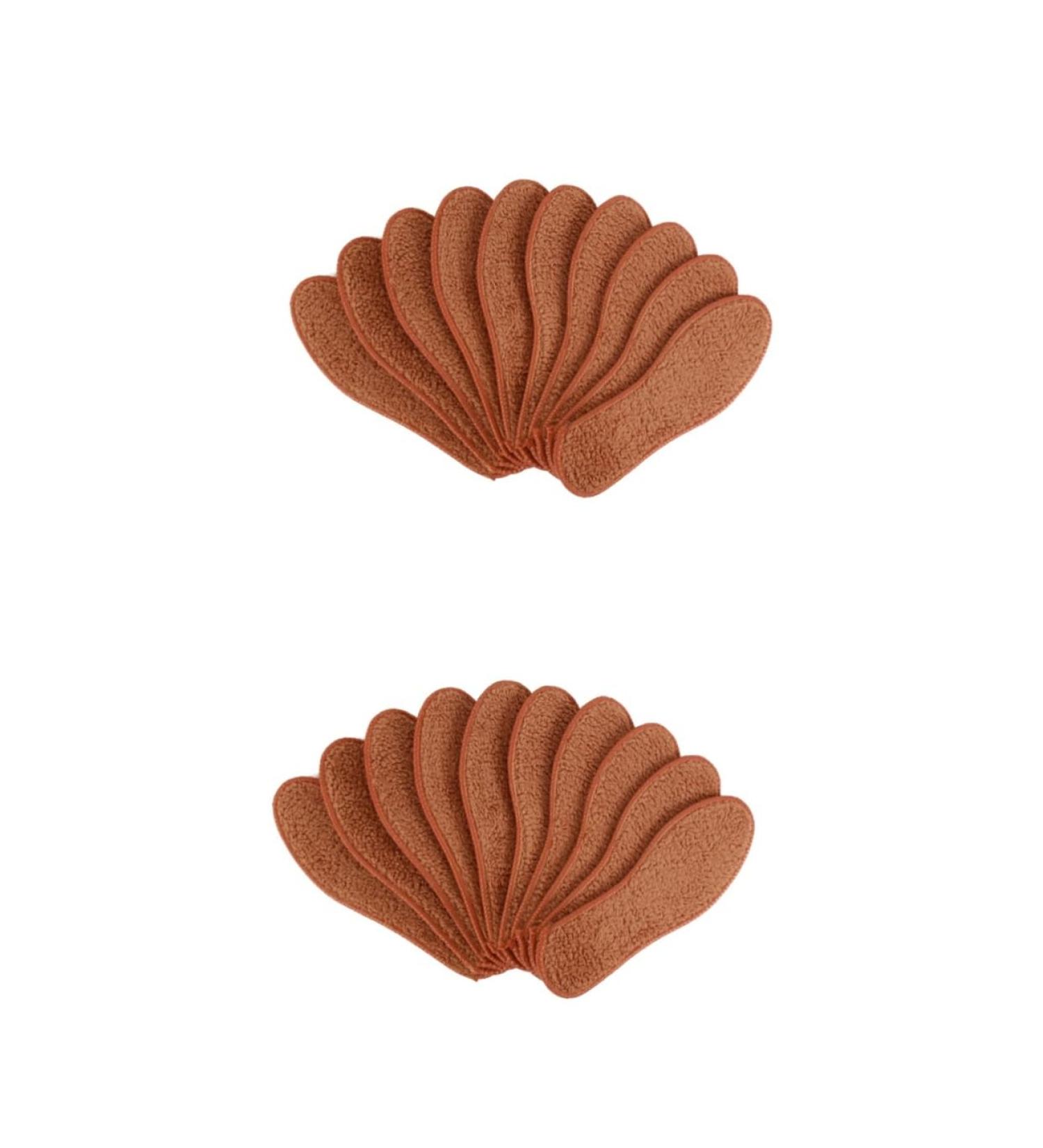 FOMIYES 10 Pairs Alpaca Wool Shoe Insoles - Thickened Deodorizing Winter Inserts - Absorbent Comfort for Cotton Shoes (Brown 2pcs & 43 2pcs - Buy Online on GoSupps.com