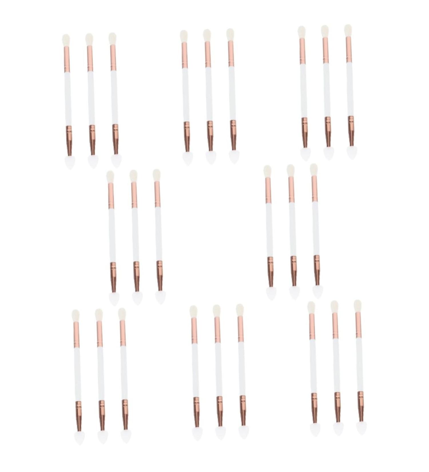 MAGICLULU 24 Pcs Eye Shadow Brush Eye Shadow Applicator Eyeshadow Tool Beauty Tools Wooden Handle Girl Travel - Buy Online on GoSupps.com