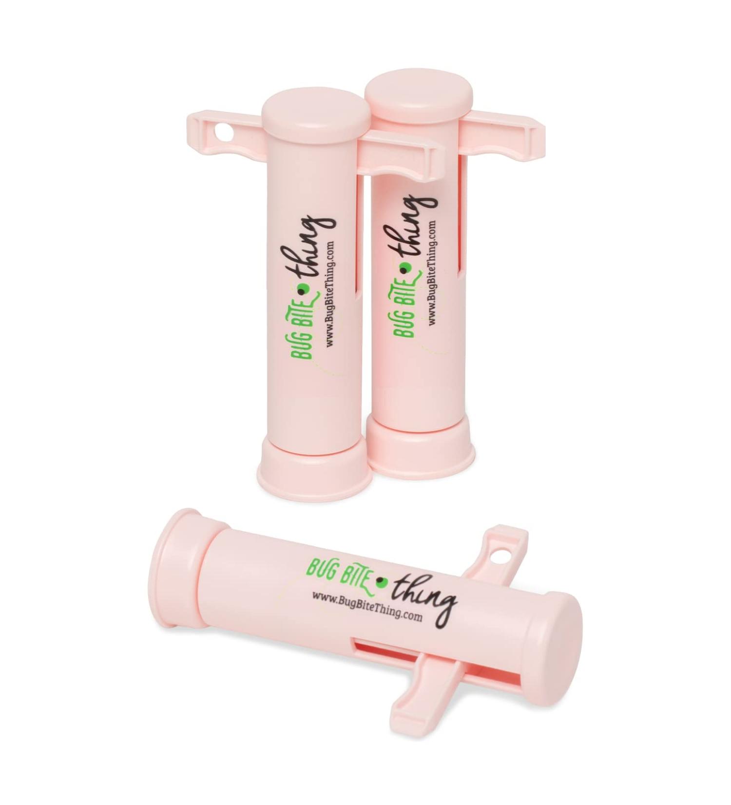 Bug Bite Thing Suction Tool - Natural Insect Bite Relief 3-Pack Pink - Poison Remover for Bug Bites, Bee/Wasp Stings - 3 Count - Buy Online on GoSupps.com