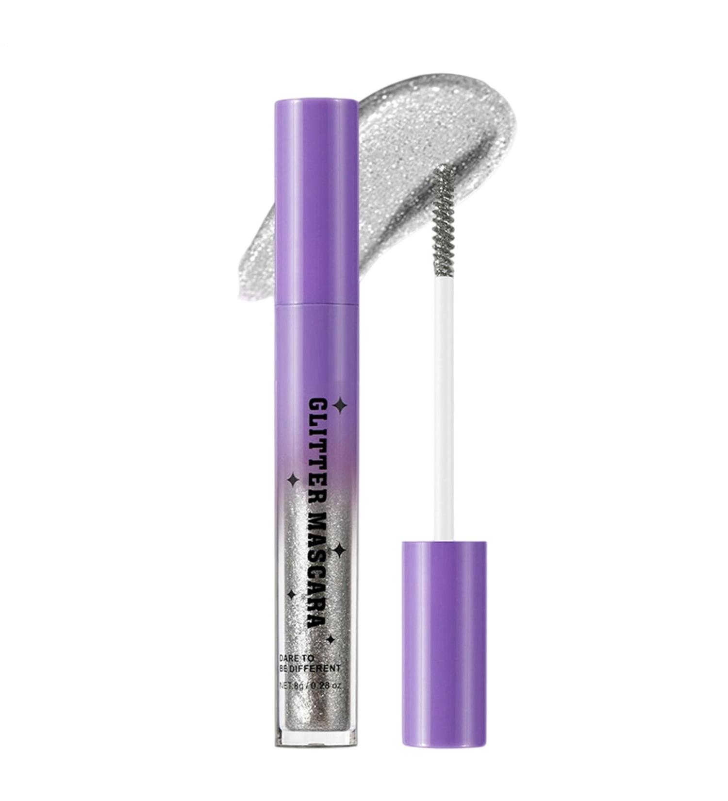 Glitter Mascara - Sparkling Party Mascara - Waterproof Lengthens and Curls Lashes Makeup for Evening Wedding Stage - Buy Online on GoSupps.com