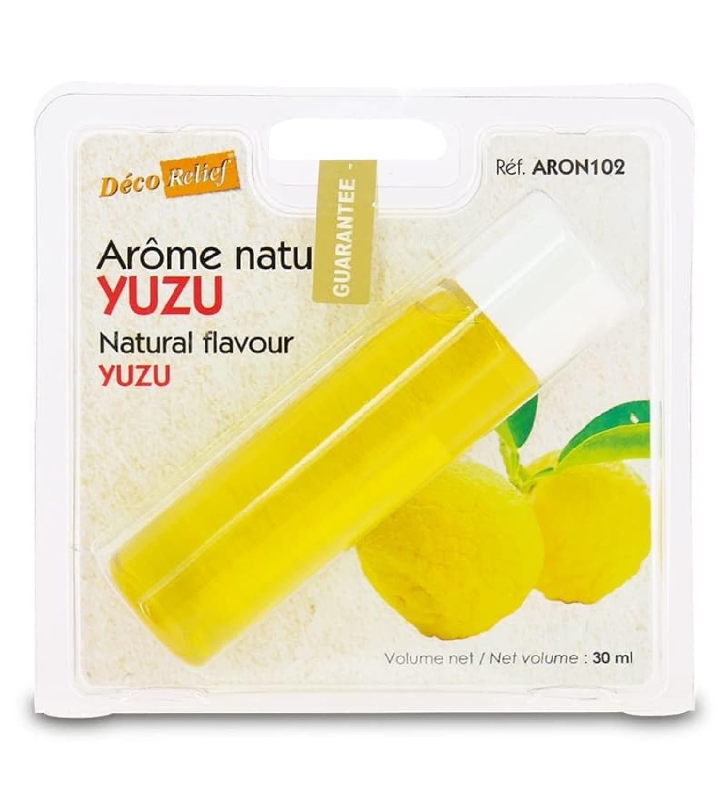 D co Relief - Yuzu Natural Flavor 30ml - Food Flavor for Baking Cooking - Professional Ingredient