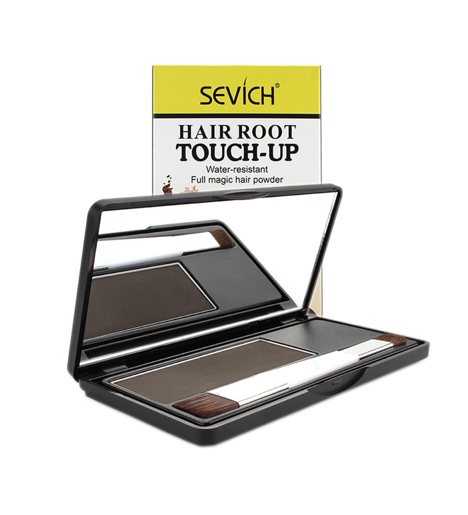 SEVICH Hair Root-Touch-Up: Instant Hair Powder Shadow for Quick Grey Root Coverage - 8g Dark Brown - Buy Online on GoSupps.com