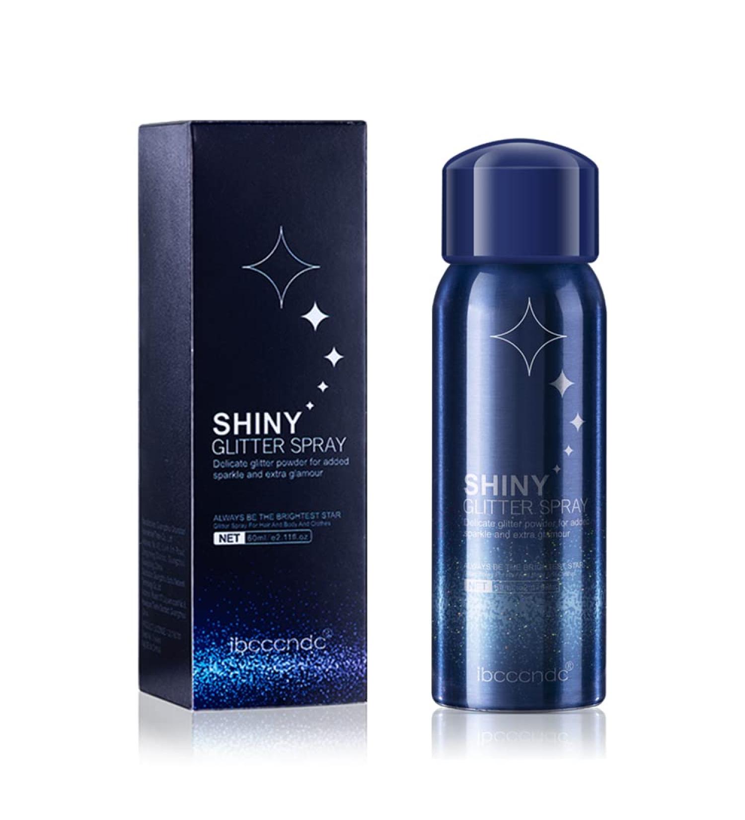 Ibcccndc Glitter Spray - Long-Lasting Shimmer for Hair, Body, Clothing & Makeup - Silver Glitter Hairspray for Prom, Festival, Rave & Stage - Buy Online on GoSupps.com