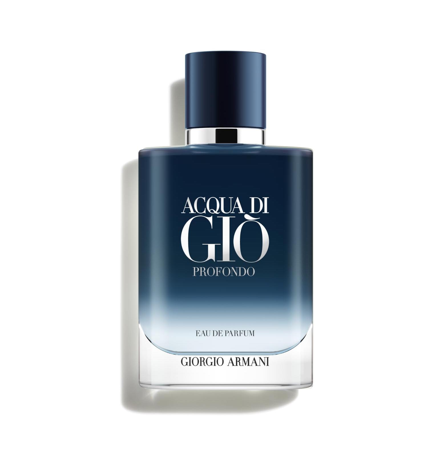 Armani Beauty - Acqua di Gi Profondo - Eau de Parfum - Cologne for Men - Fresh & Aromatic Men s Fragrance - Mandarin Lavender Cedarwood Notes 3.3 Fl Oz (Pack of 1) - Buy Online on GoSupps.com