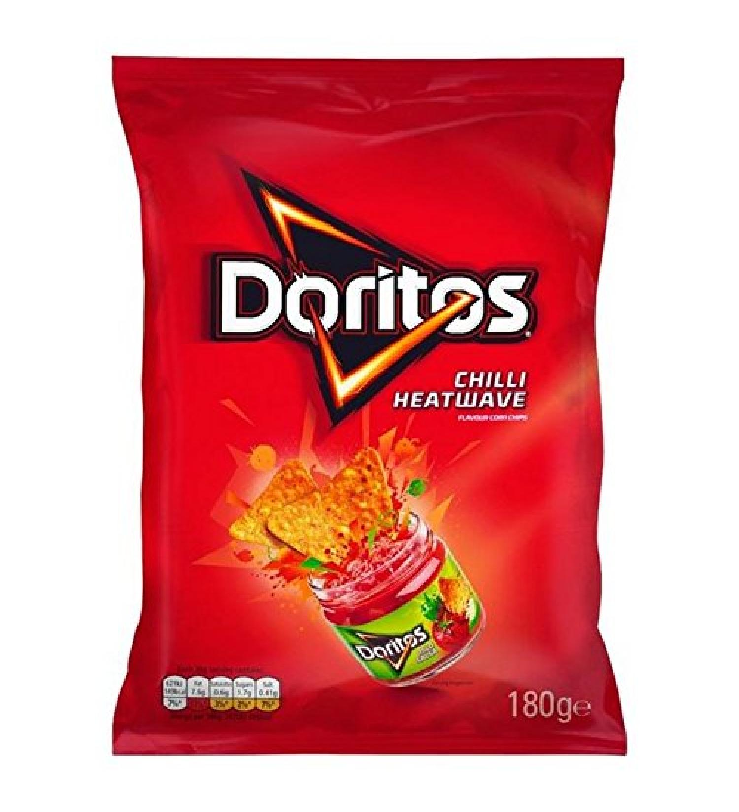 Doritos Doritos Chili Pepper 180G Heat Wave