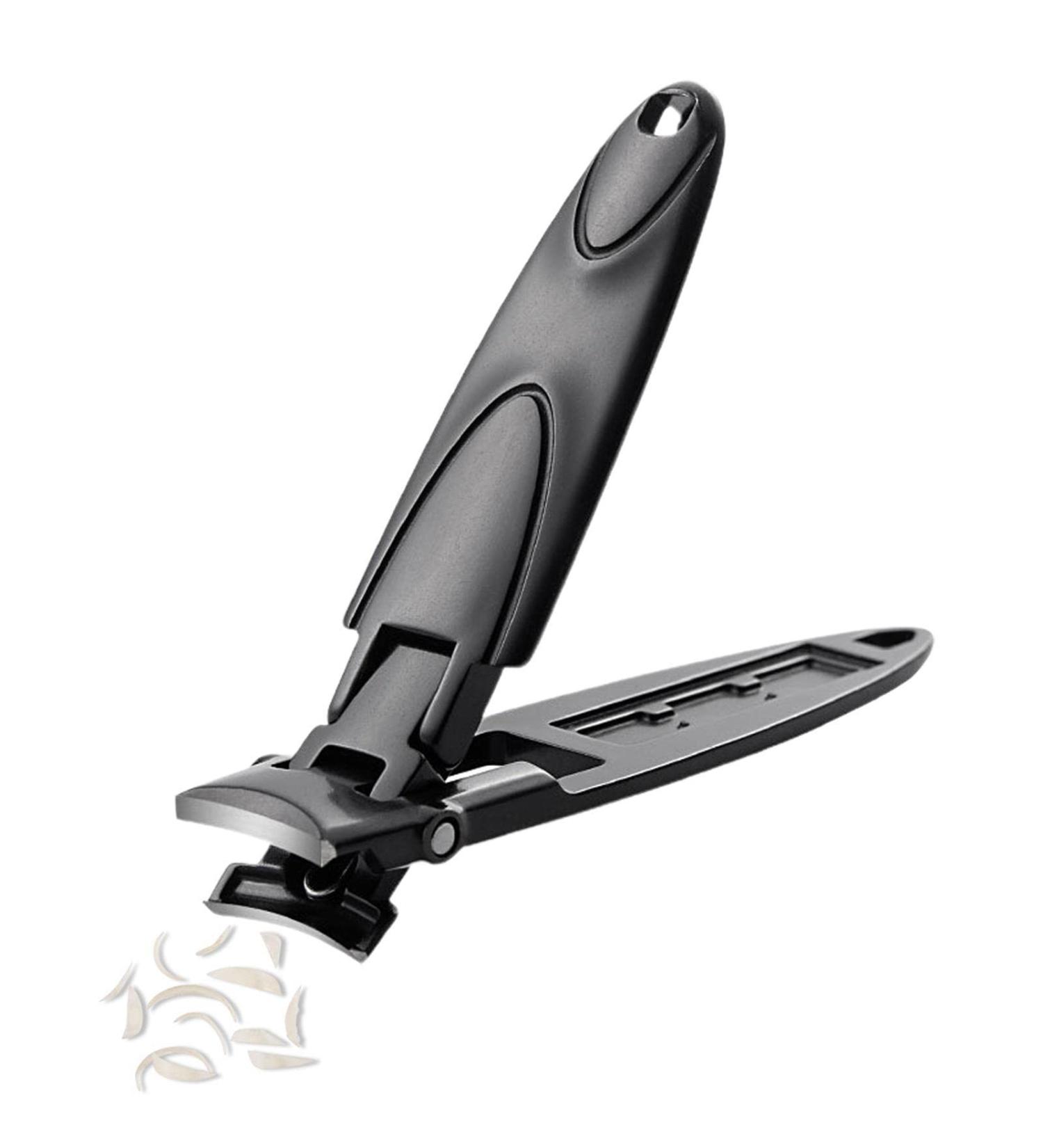 Nail Clippers Stainless Steel Nails Clippers with Cicada Shape Fingernail and Toenail Clippers Cutters Toe Finger Nail Clippers Cutter for Men Women Black - Buy Online on GoSupps.com