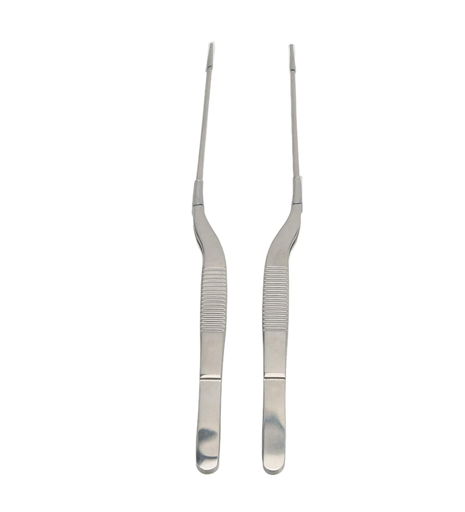 High-Quality Stainless Steel Curved Tweezers - Durable Pressure Resistant for Hearing Aids | International Shipping - Buy Online on GoSupps.com