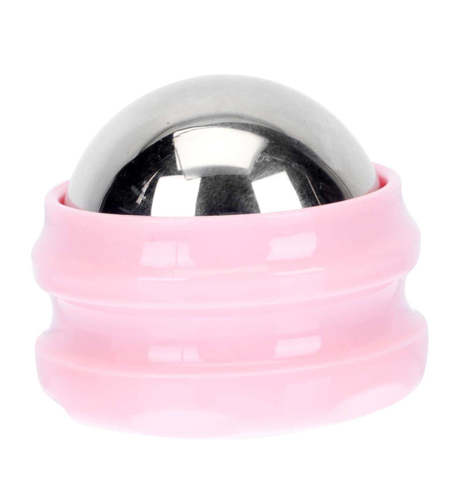 Beavorty Metal Cool Face Roller & Massage Ball - Heat & Cold Therapy Device for Glowing Skin & Fitness - Buy Online on GoSupps.com