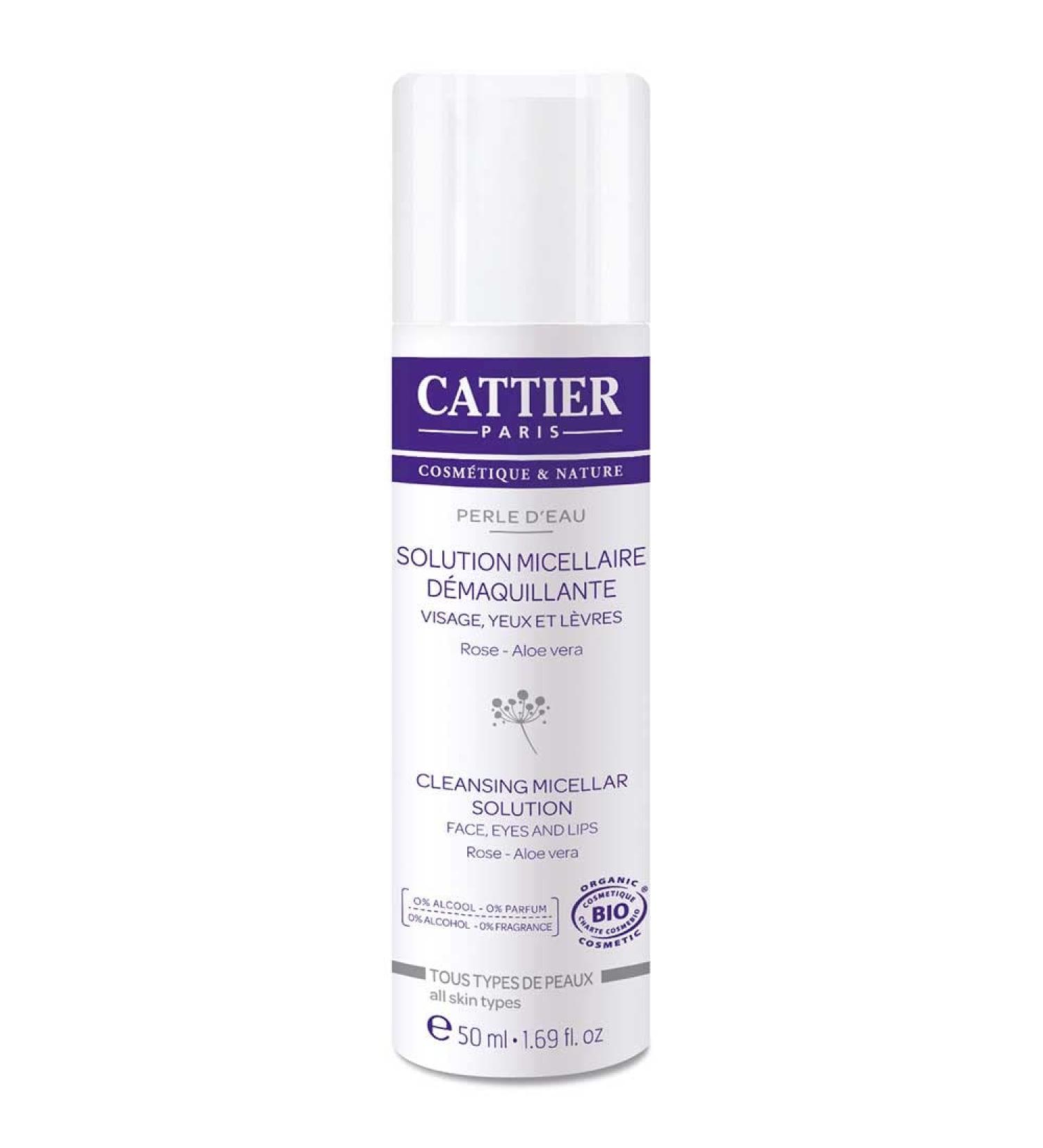 Cattier Perle d'Eau Cleansing Micellar Solution 50ml
