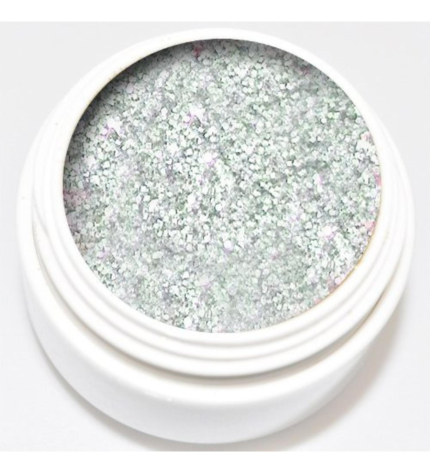 KM-Nails Diamant Glitter Gel Silver 5ml