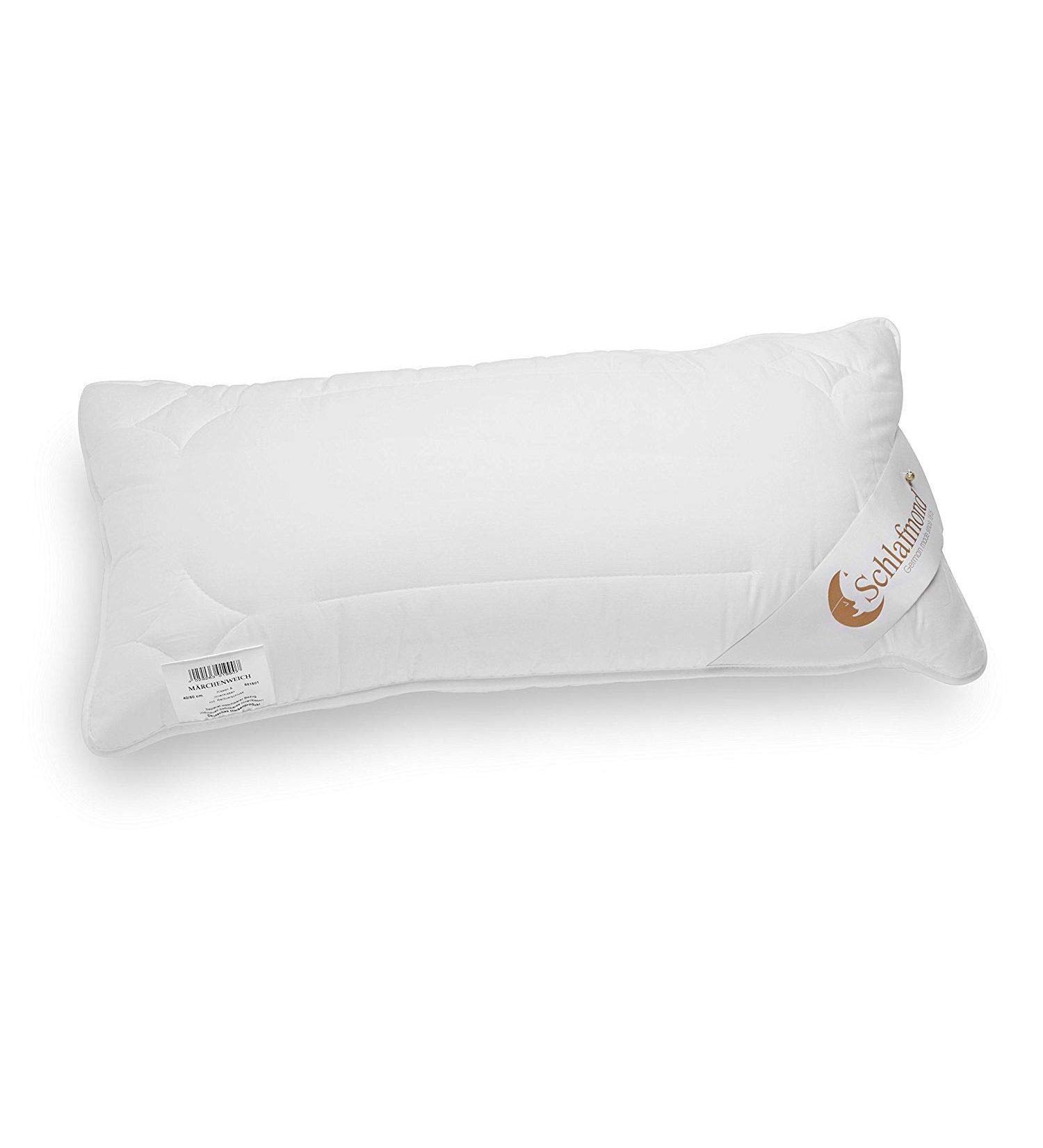 Buy Sleep Moon Fairytale Aloe Vera Pillow 40x80 cm - Allergy-Friendly Soft Cotton Washable - Made in Germany - Buy Online on GoSupps.com
