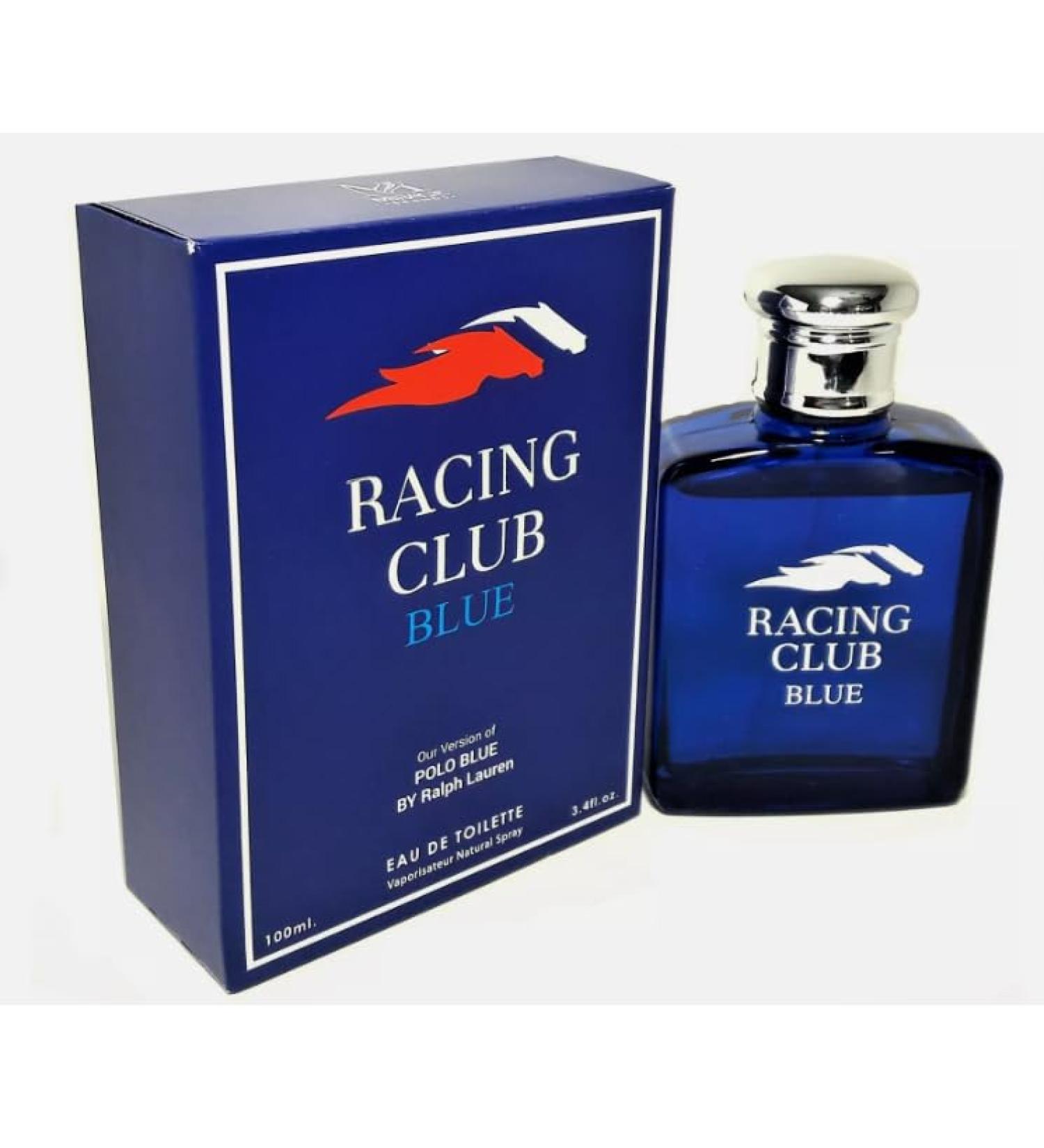 Racing Club Blue Eau de Toilette Spray for Men 3.4 Fl Oz By Mirage Brands