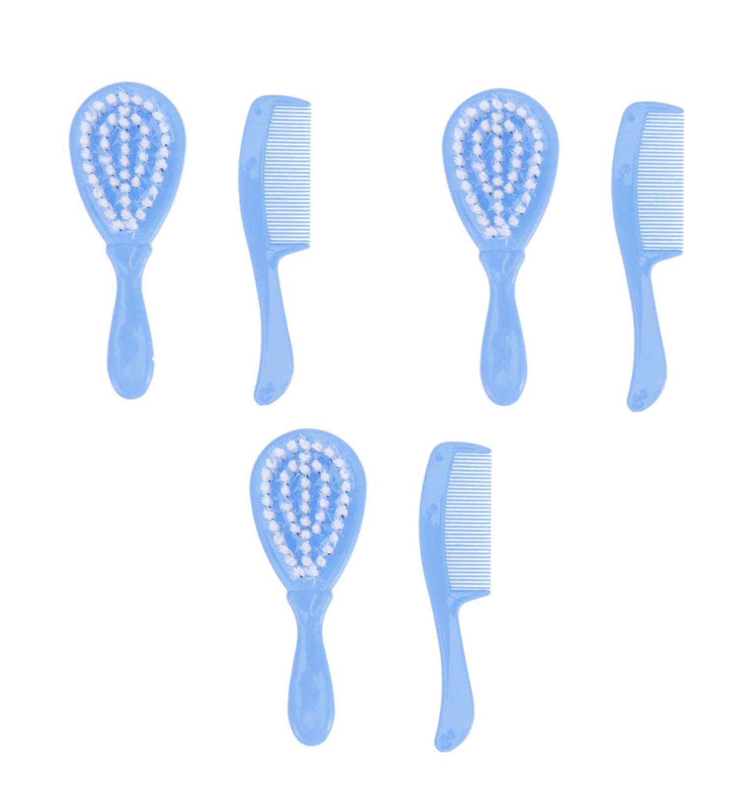 Healvian 3-Piece Baby Bath Set: Shampoo, Hair Brush, and Comb Kit for Kids | Head Massage and Cleaning Brush Included - Buy Online on GoSupps.com