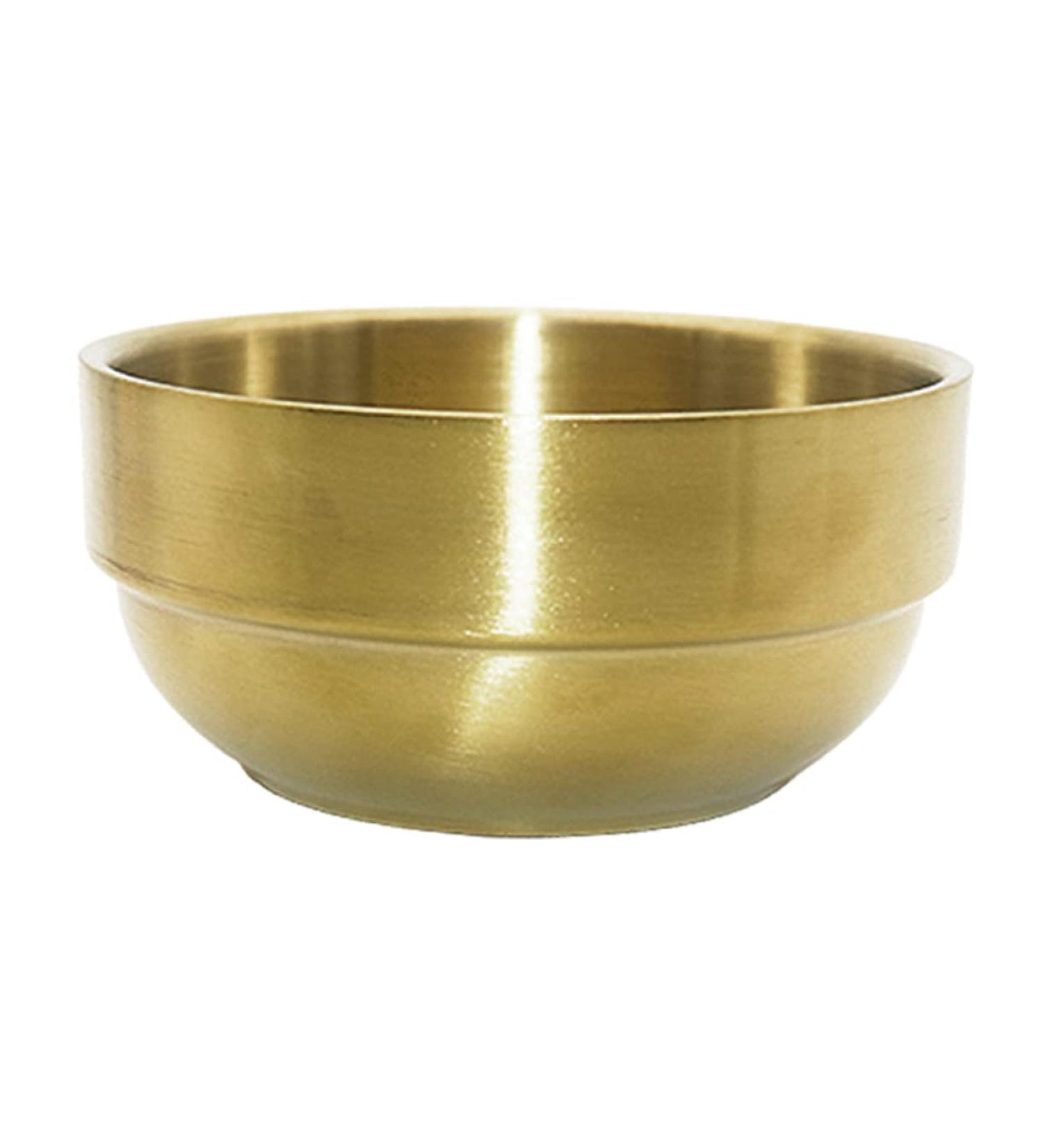 Minkissy 304 Stainless Steel Shaving Foam Shell Men's Wet Shaving Soap Container & Pot | Durable Metal Shaving Tools for International Delivery - Buy Online on GoSupps.com