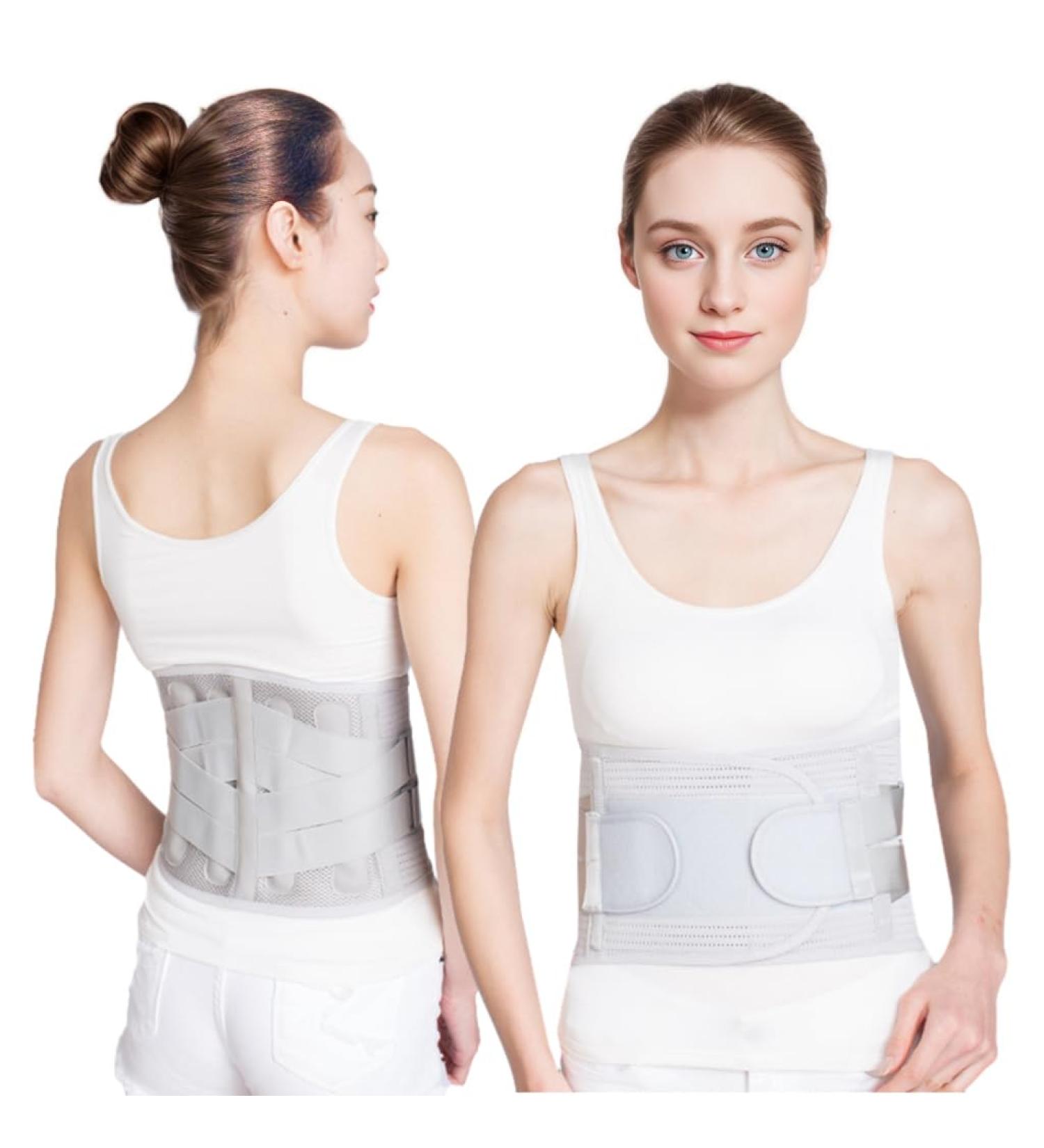 Buy Back Brace for Lower Back Support | Unisex Lumbar Support Belt for Herniated Disc & Recovery | Adjustable Breathable Waist Protector (Large) - International Shipping Available - Buy Online on GoSupps.com