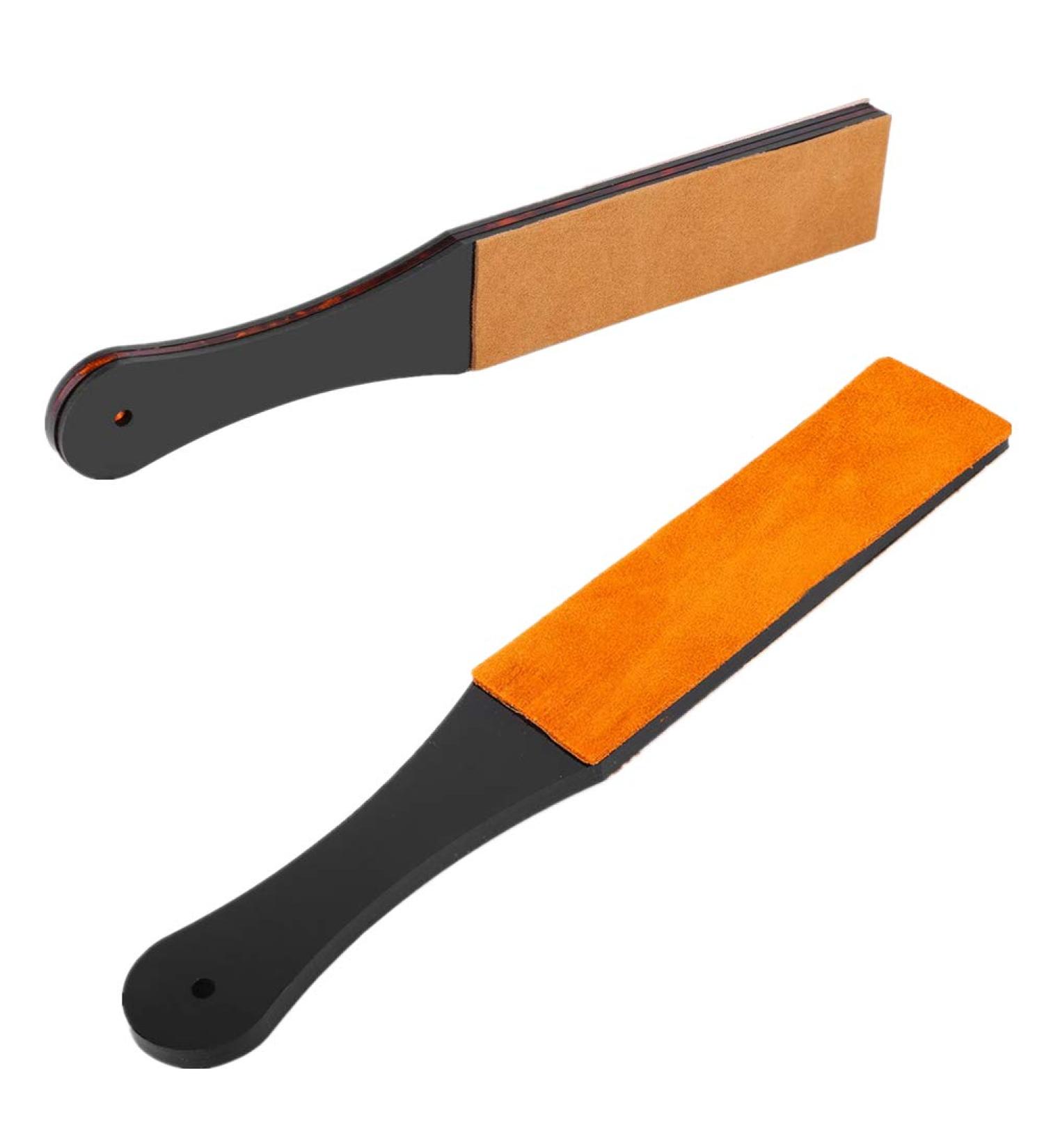 Premium Leather Polishing Tool - Double PU Leather Grinding Stones & Razor Sharpener for Perfect Finishes | Global Shipping Available - Buy Online on GoSupps.com