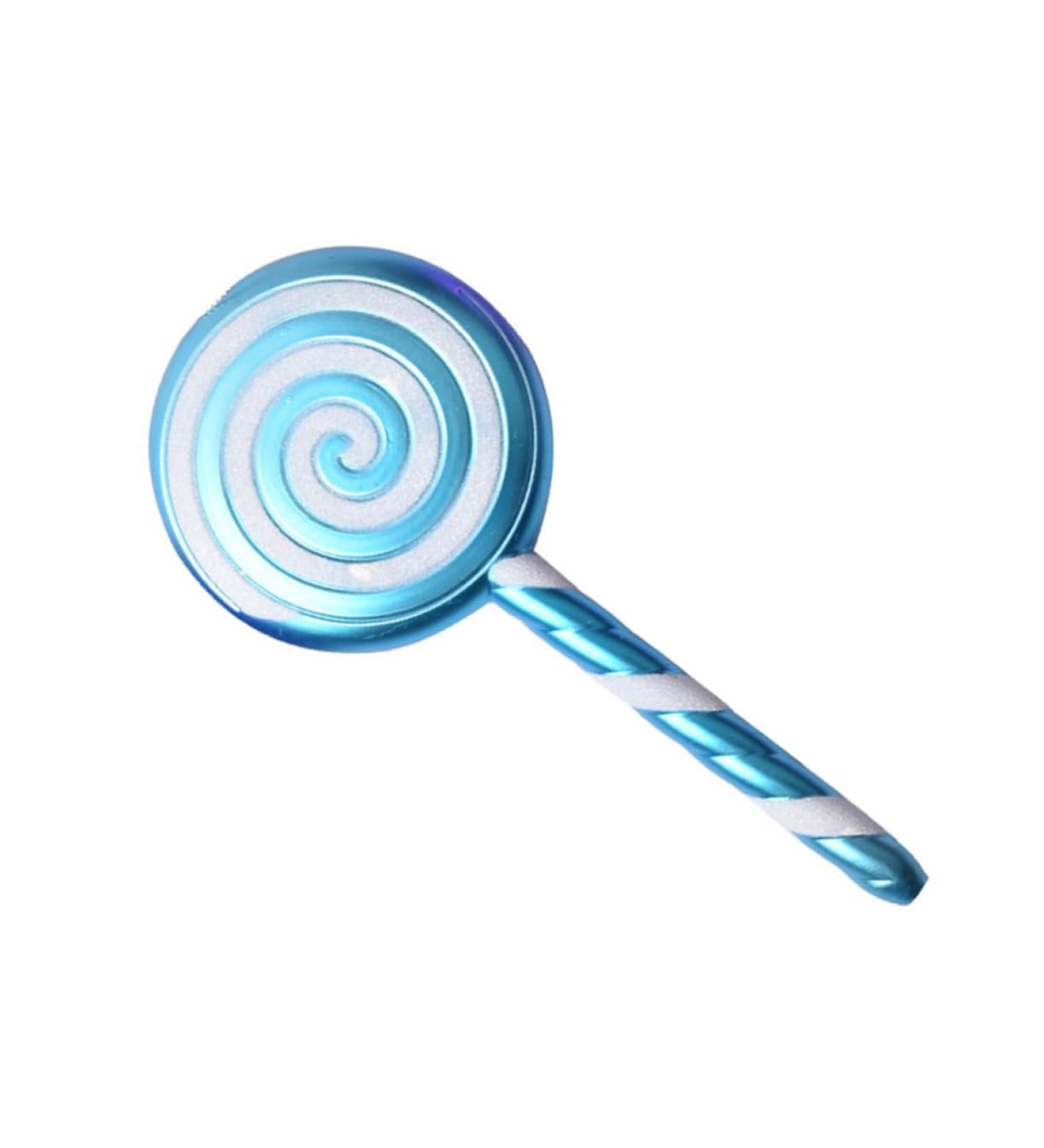 Cabilock 1pc Lollipop Pendant Decor Christmas Hanging Lollipop Xmas Candy Ornaments Props Christmas Tree Blue 20X9.5X2cm - Buy Online on GoSupps.com