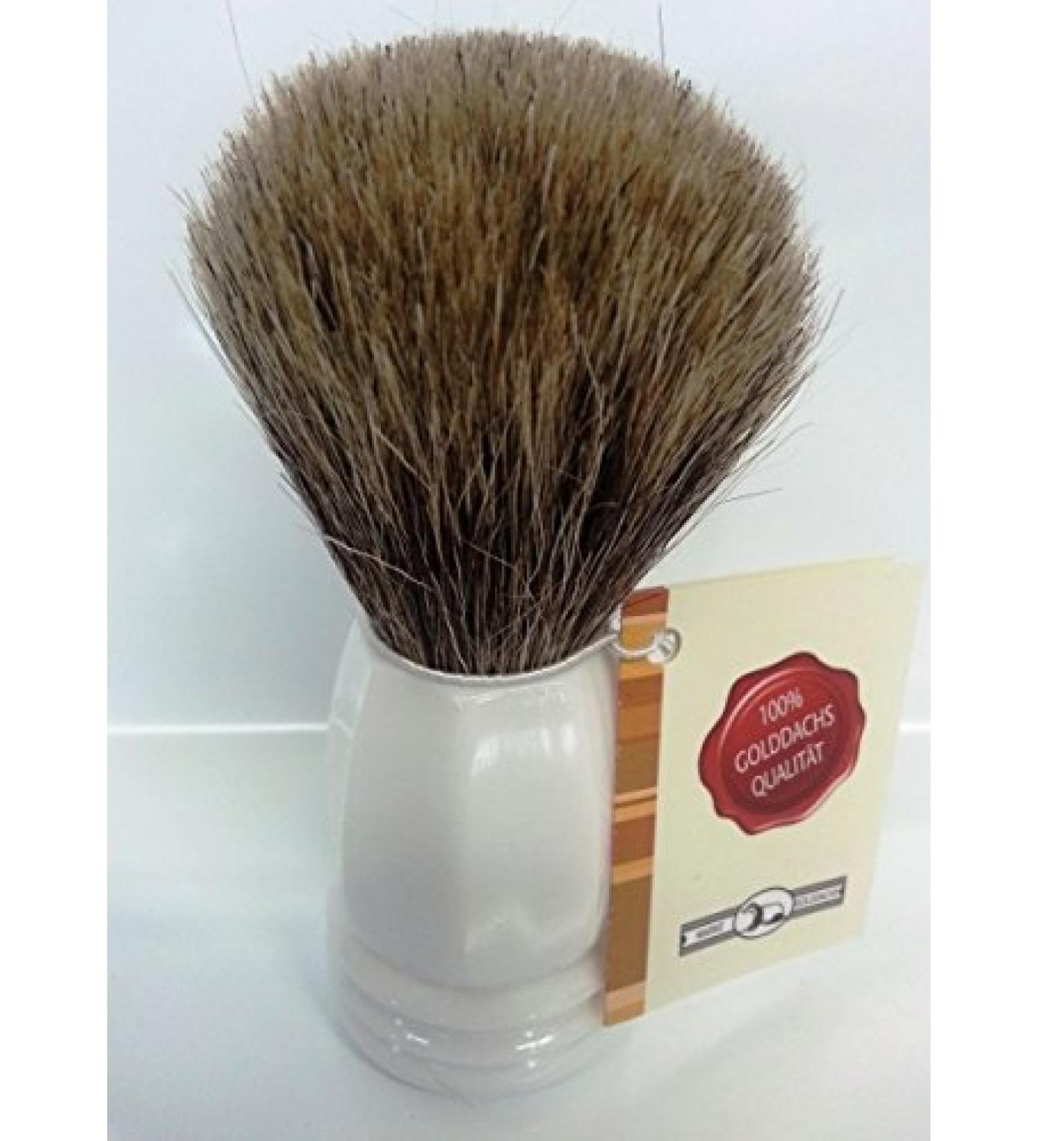 Razor brush white 100% roof hair