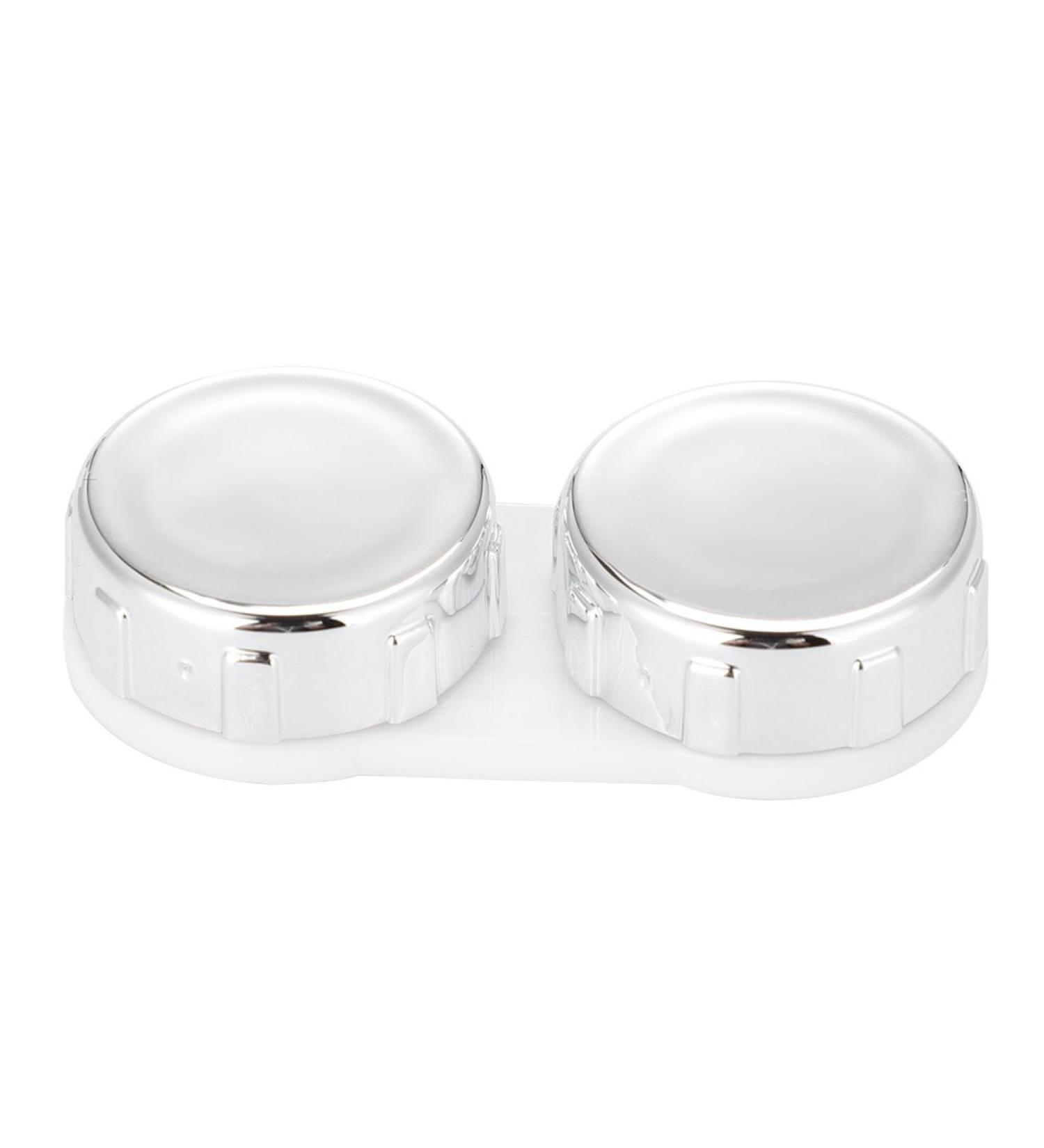 Portable Contact Lens Container Box with Mirror Tweezers & Cleaning Holder - Ideal for Travel & Storage - Buy Online on GoSupps.com
