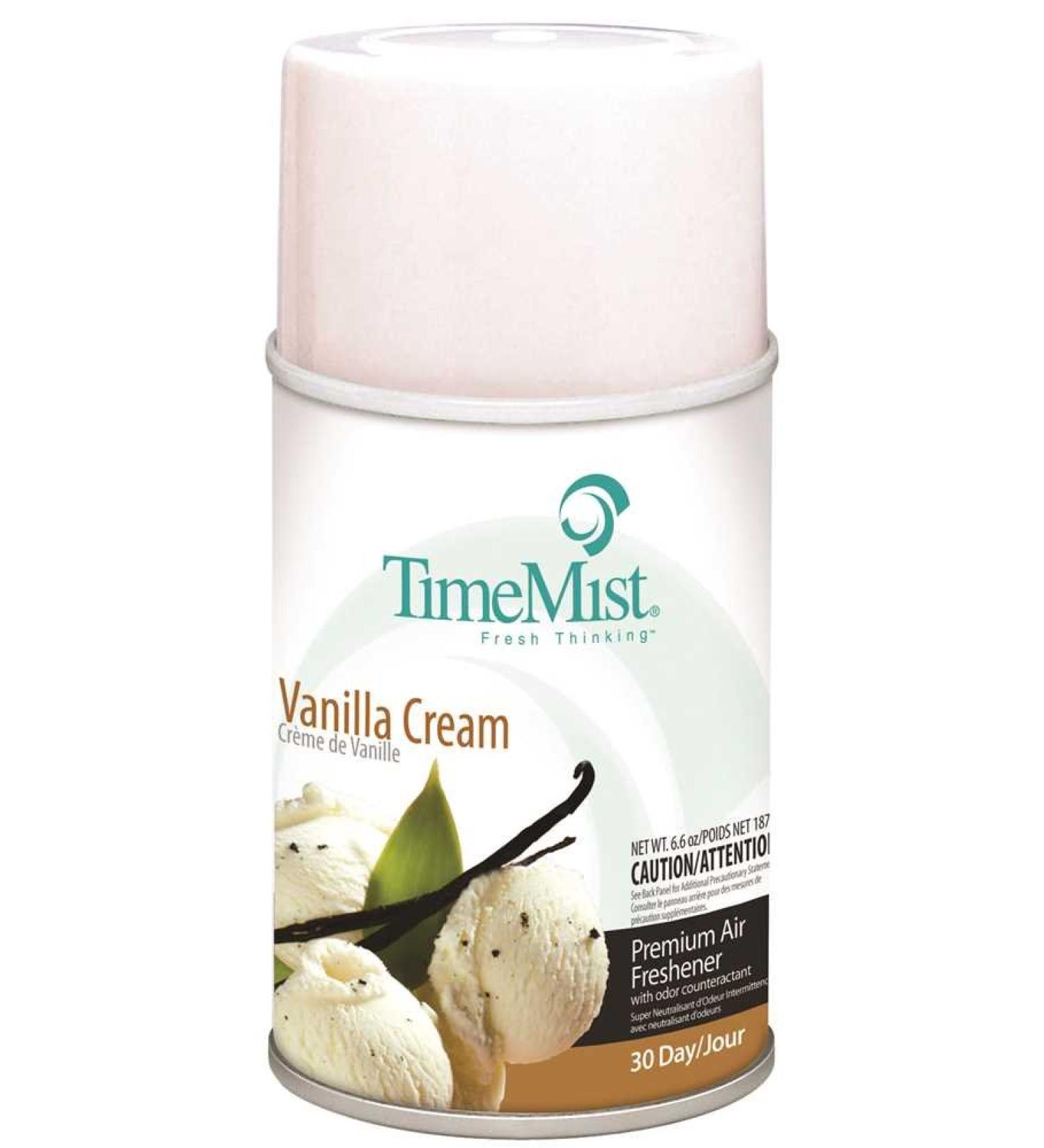 TimeMist Premium Metered Air Freshener Refills REFILL METRD VANILLA CREM