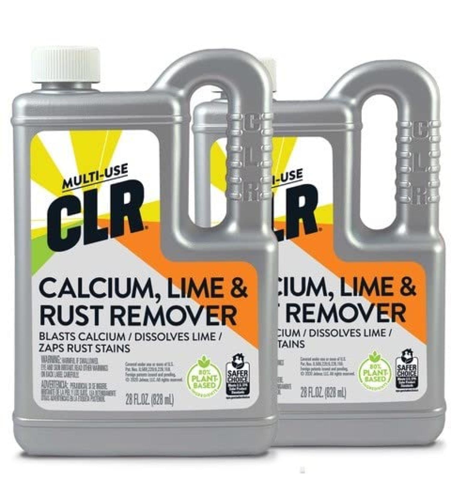 Calcium, Lime, and Rust Remover 28 oz - 2 Pack