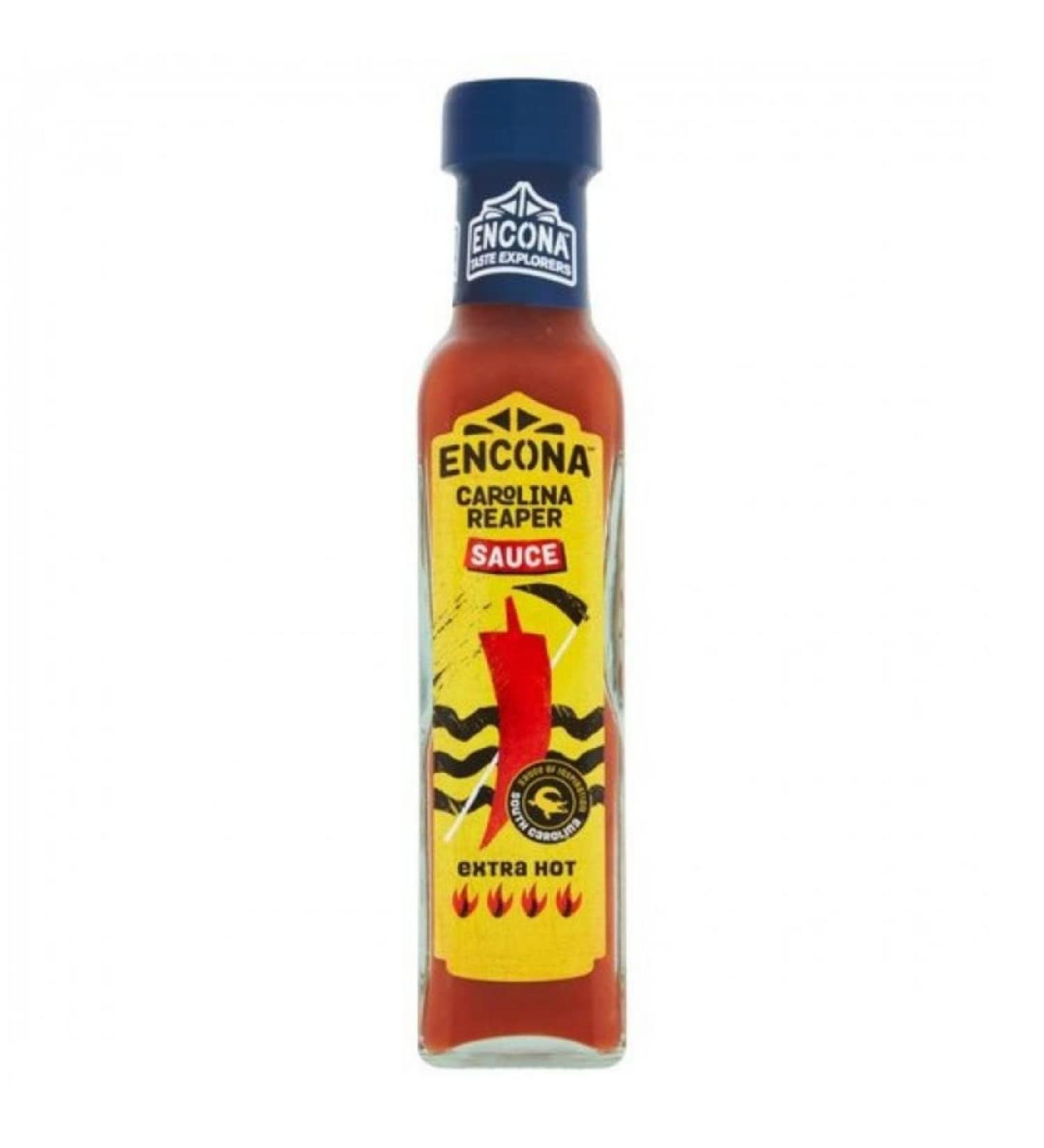 3 x Encona Carolina Reaper Hot Sauce 6 x 142ml