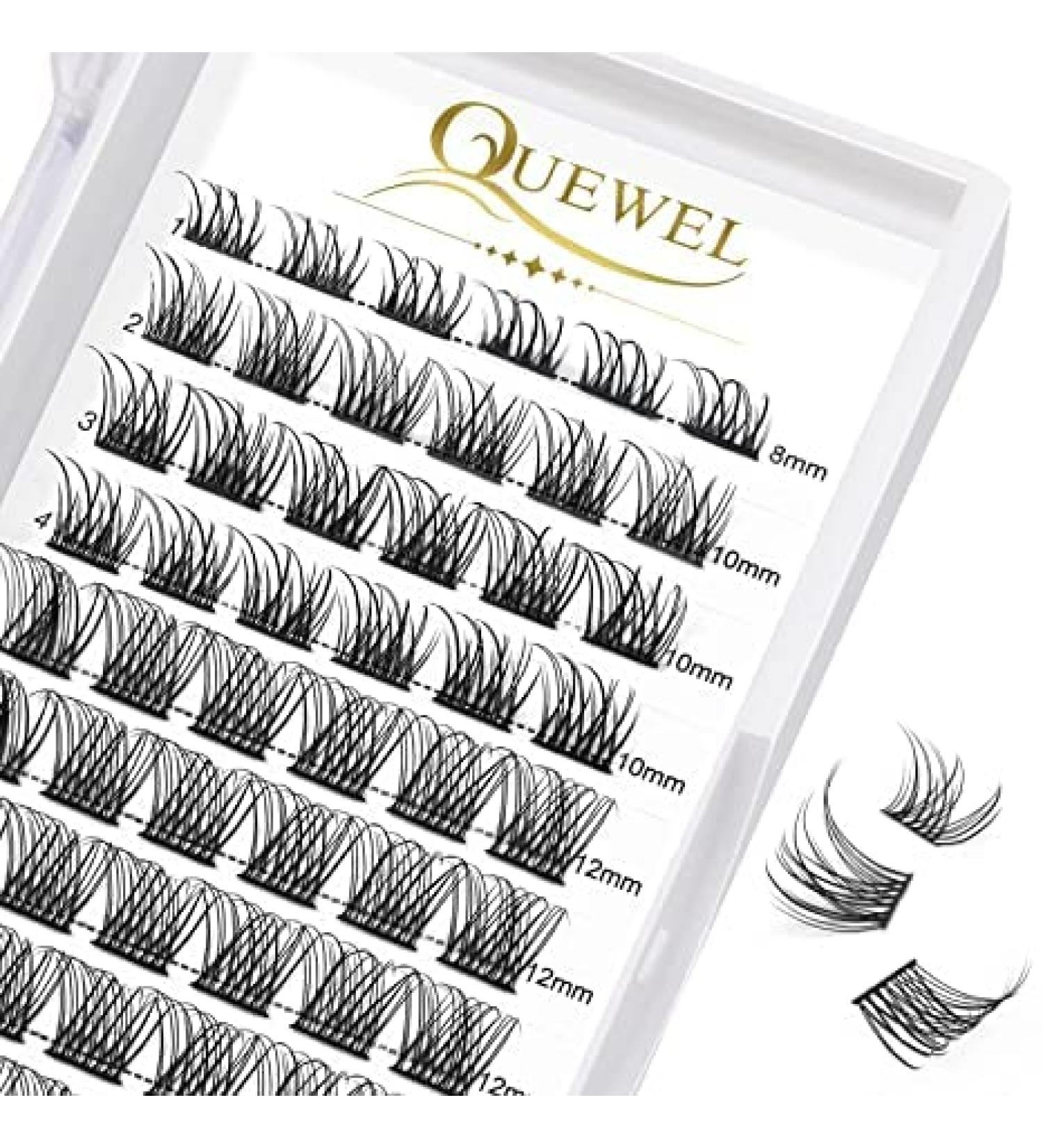 Buy Individual Eyelash Clusters - C Curl 8-16mm | Natural Look DIY Eyelash Extensions | International Shipping - Buy Online on GoSupps.com