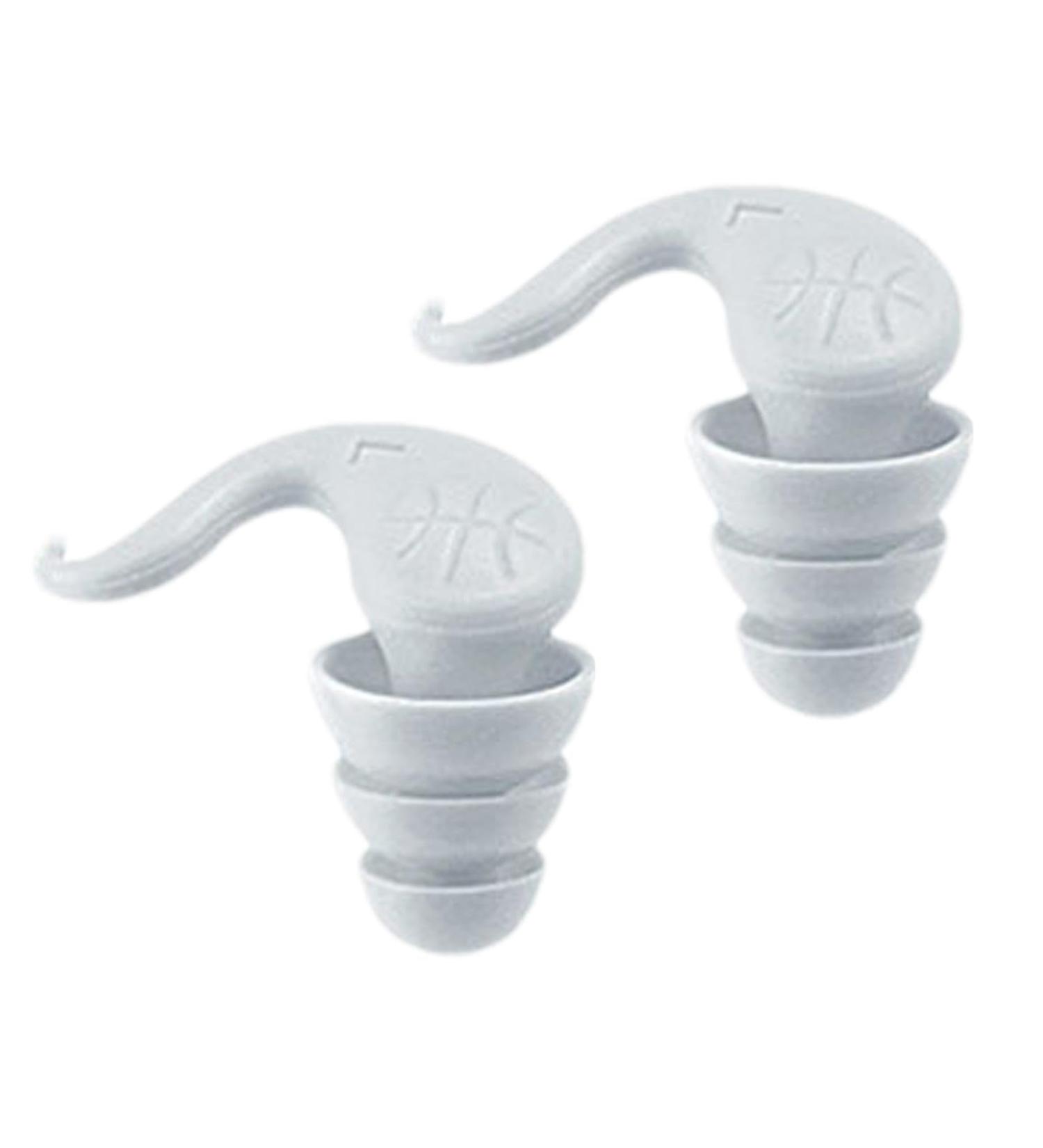 Sound Proof Earplugs Horn-Shaped Waterproof Silicone Earplugs | Ergonomic Multifunctional Ear Plugs Portable Ear Plugs for Men & Women Gray - Buy Online on GoSupps.com