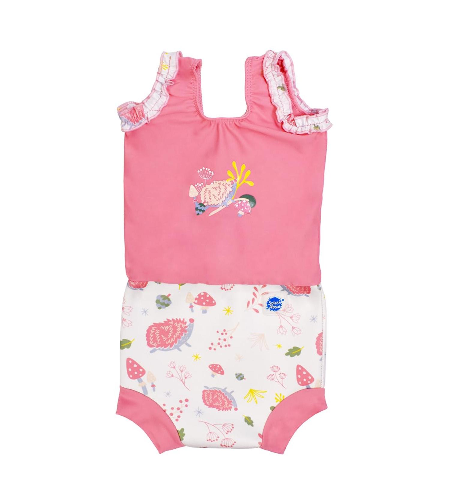 Splash About Happy Nappy Costume - Forest Walk, 3-8 Months | Reusable Swim Nappy - Buy Online on GoSupps.com