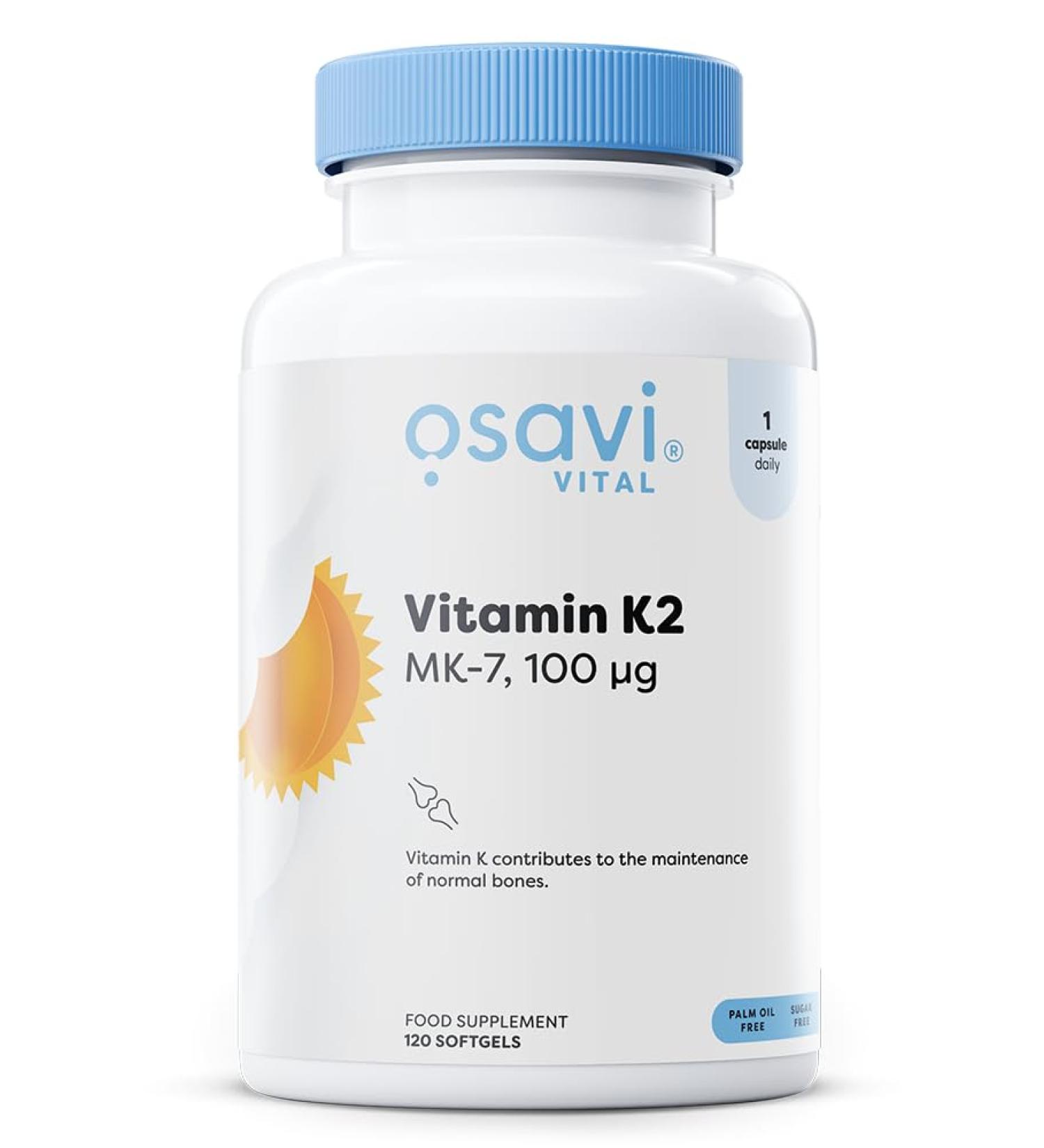 OSAVI Osavi Vitamin K2 MK-7 100mcg - 120 softgels