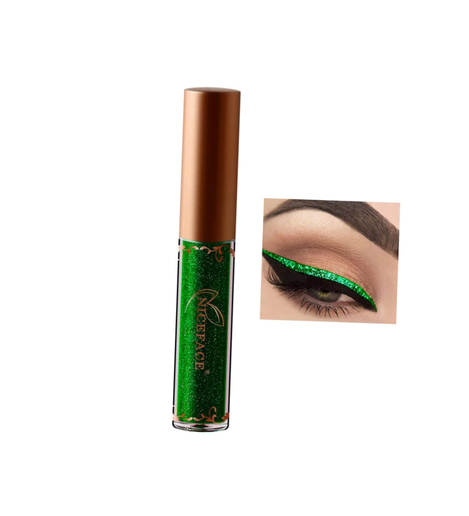 FOMIYES Colored Eyeliner Glow Liquid Eyeliner Pearlescent Liquid Eyeliner Eye Shadow Miss Diamond Set 1 count (Pack of 1) 08 - Buy Online on GoSupps.com