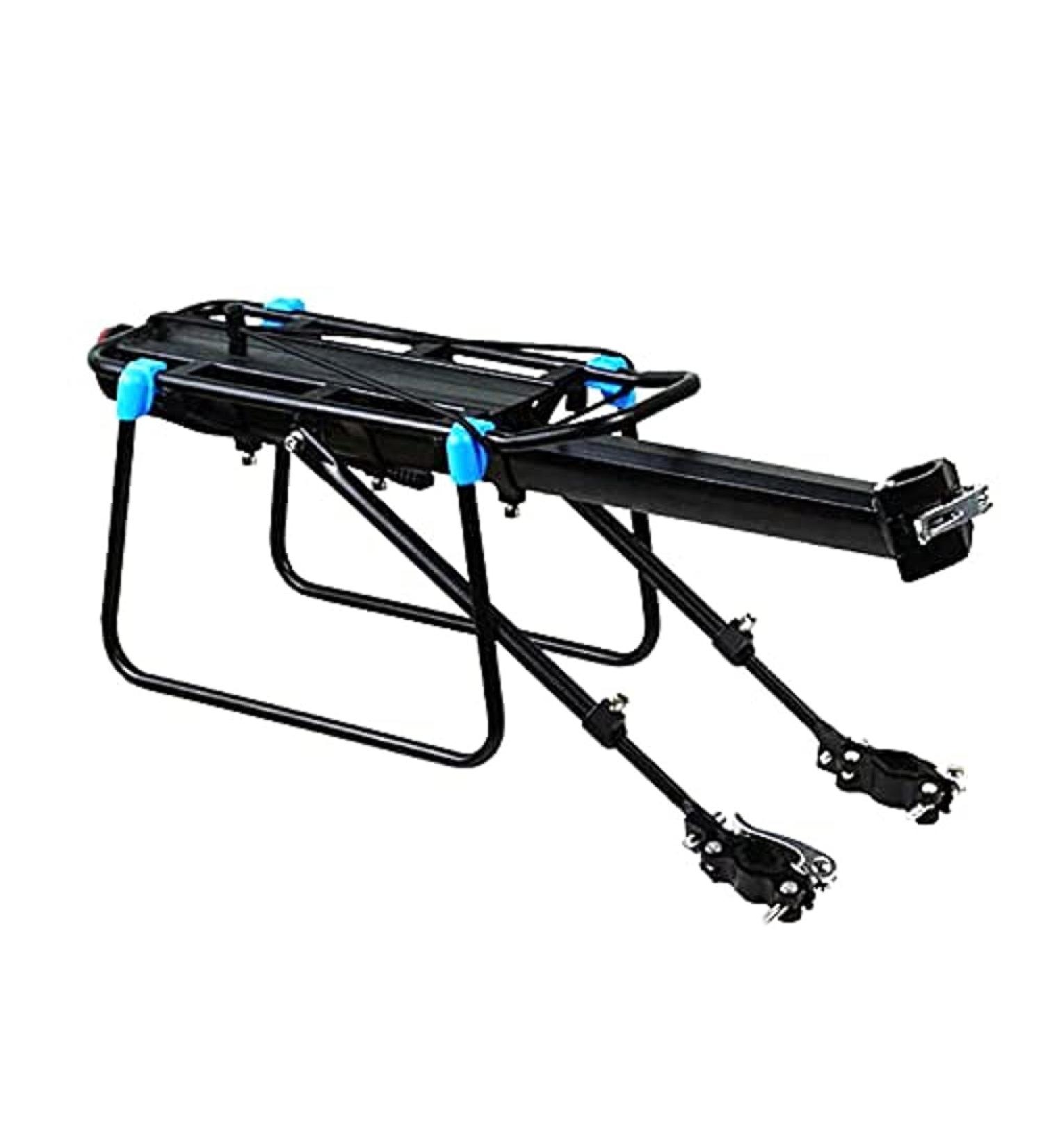 ZTZ Rear Bike Rack - 110 lbs Capacity, Quick Release, Easy to Install | Black - Buy Online on GoSupps.com