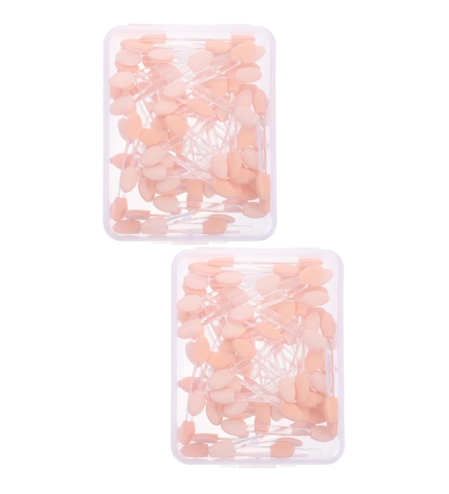 POPETPOP 100 pcs Supplies Latex Eye Stick Disposable Practical Shadow Double-ended Eyeshadow Sticks - Buy Online on GoSupps.com