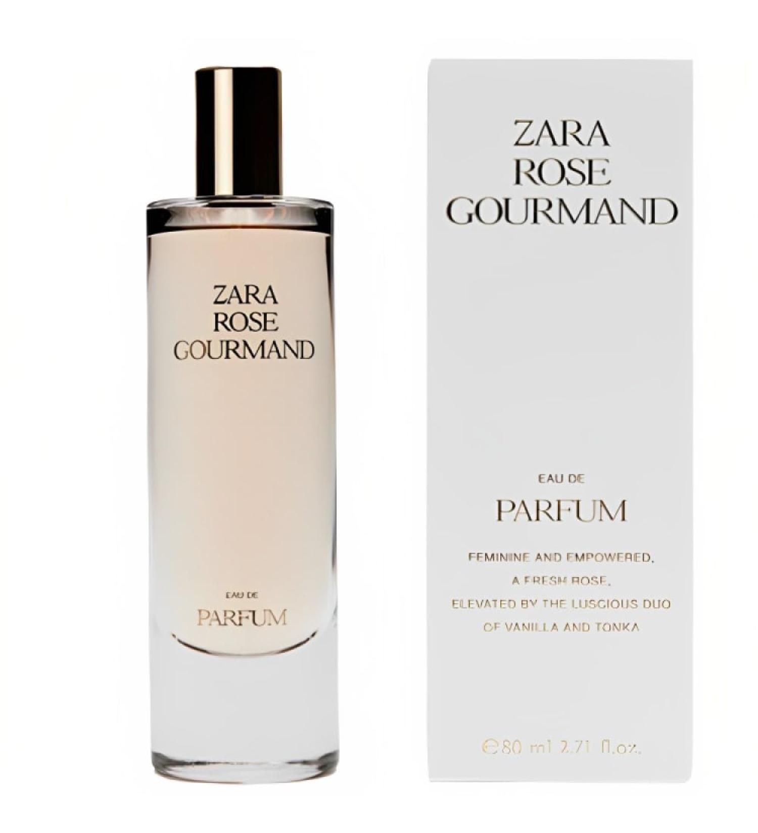 Zara Rose Gourmand Perfume for Women EDP Eau De Parfum 80 ML (2.71 FL. OZ) - Buy Online on GoSupps.com