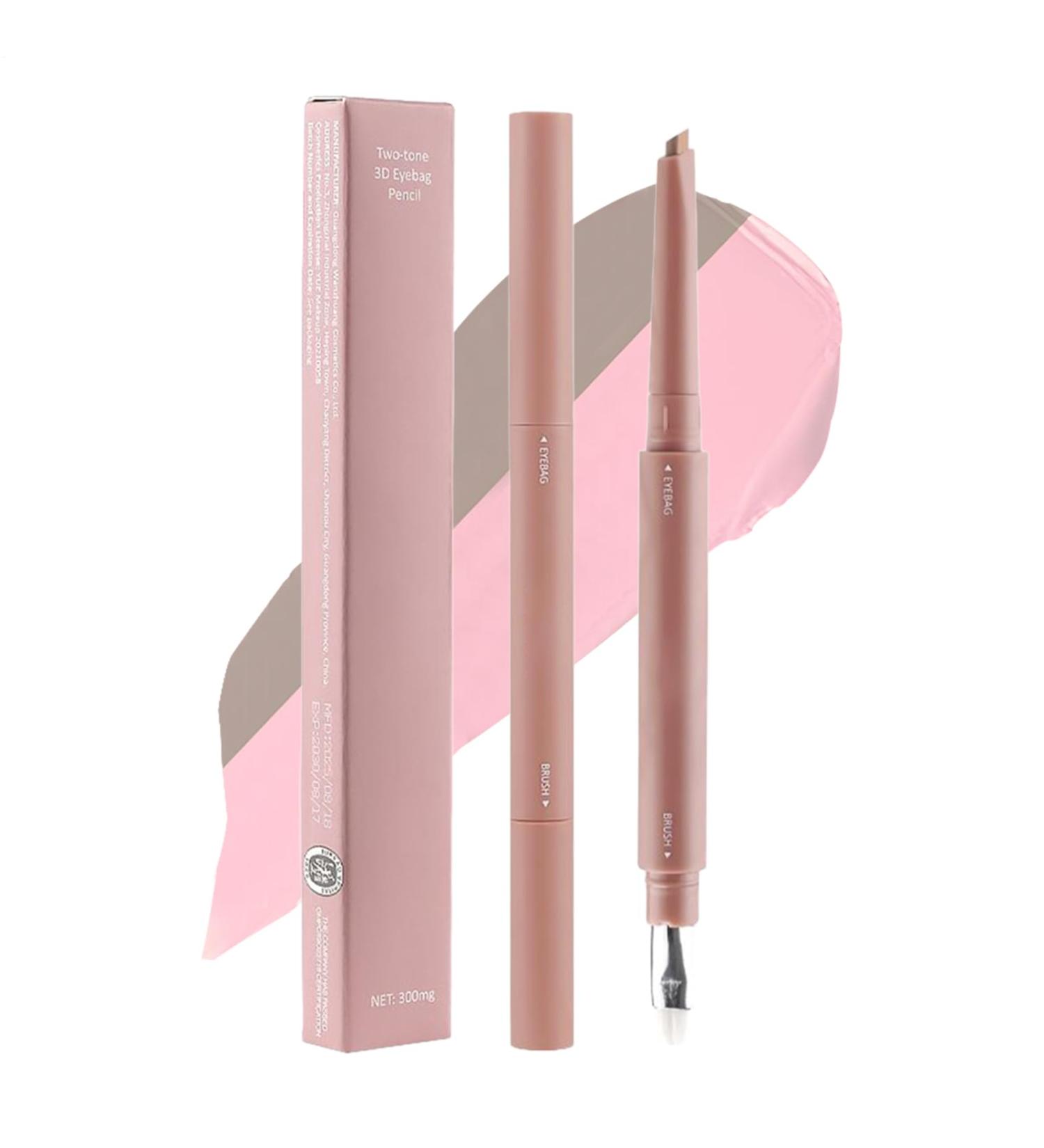 Illuminating Eye Stick Two-Color Brightening Concealer for Under the Eyes | 2.5g Eyeshadow for Women and Girls | Face Makeup for Girls' Birthday Parties - Buy Online on GoSupps.com
