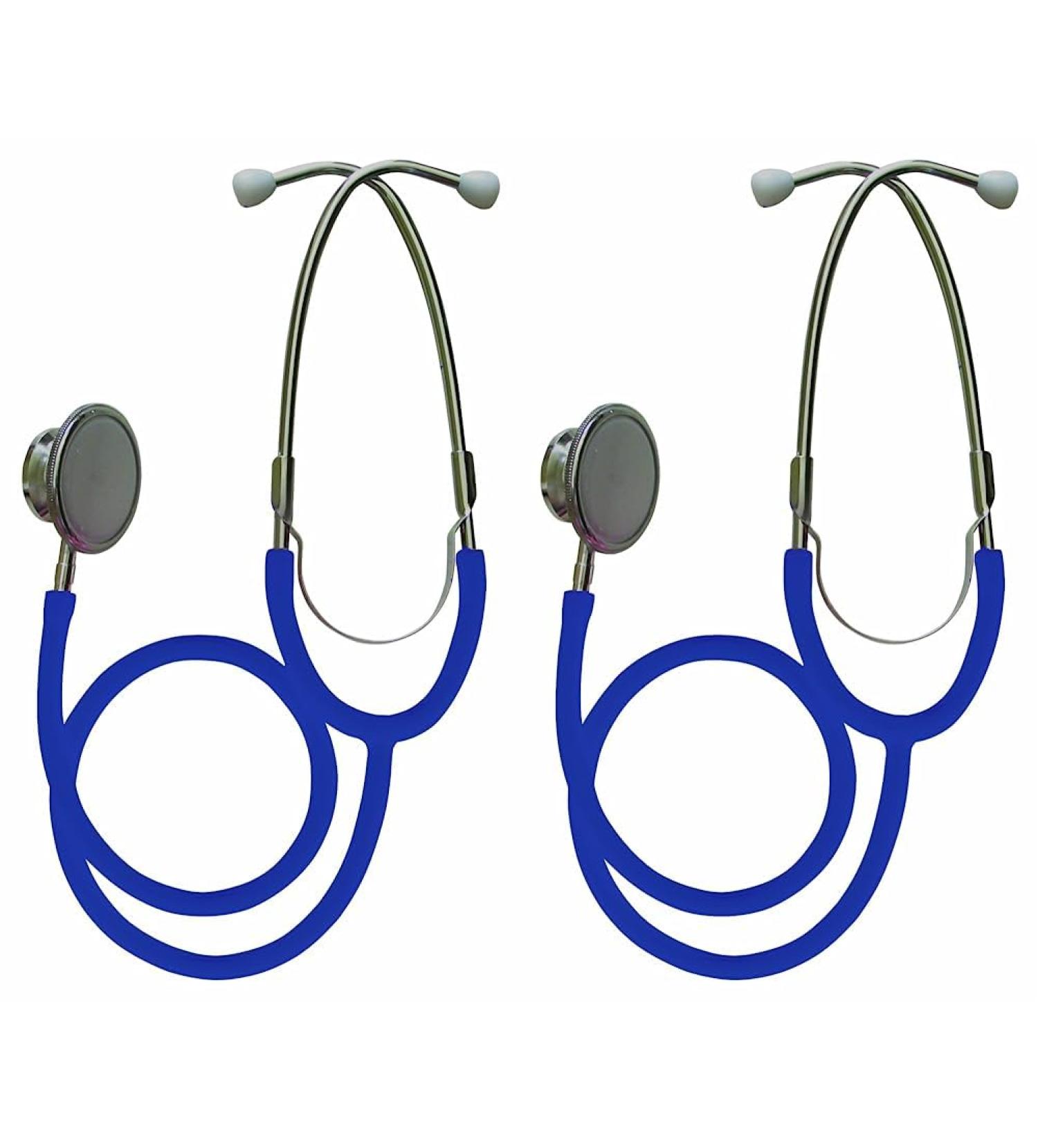 Timesco TD1-13-201 Stethoscope Ruby Dual Head Blue (Pack of 2)