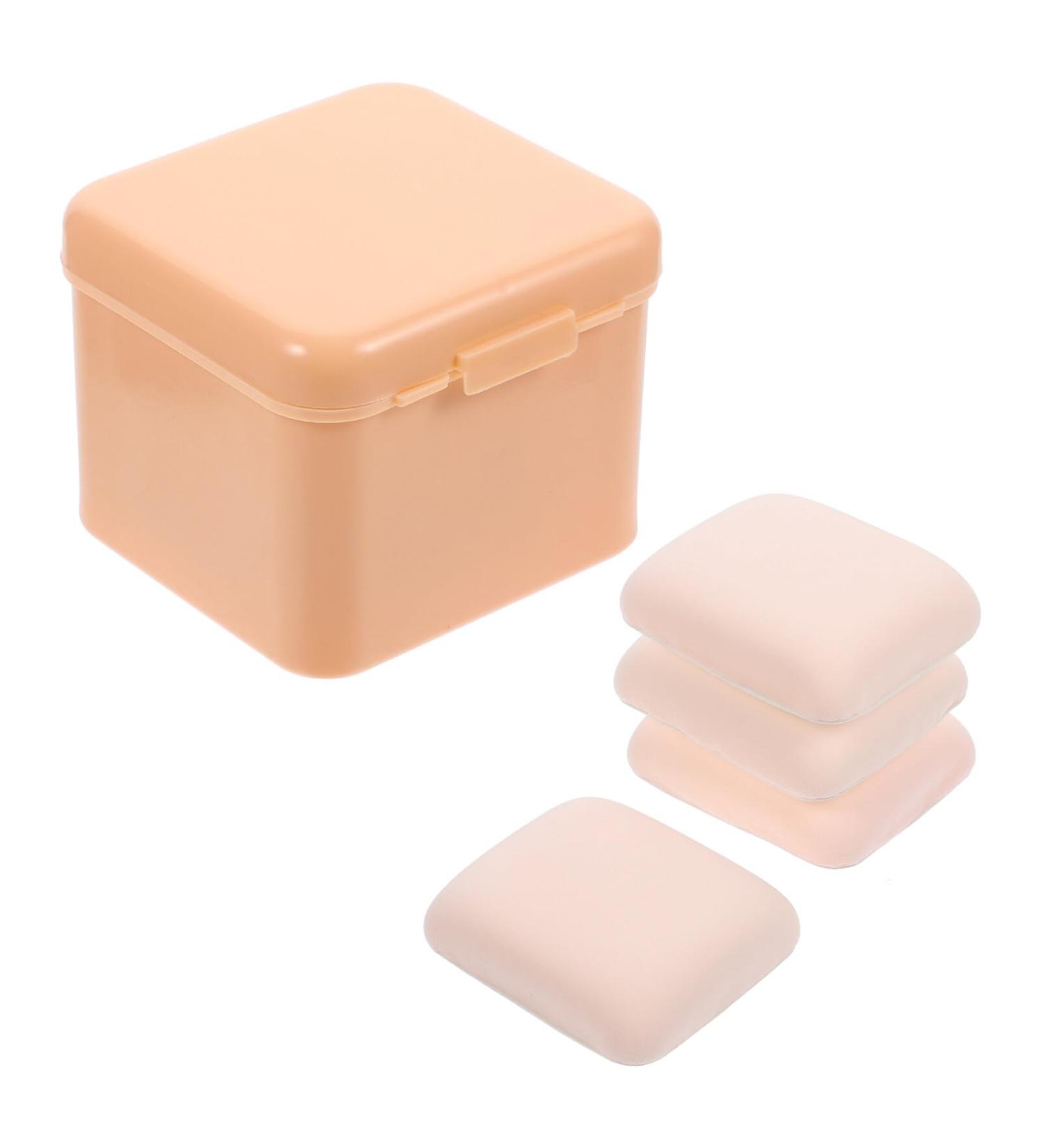 Beaupretty 1 Box Makeup Sponge Set Powder Puff Loose Powder Cosmetic Foundation Mineral Powder Sponge with Storage Box for Contouring Beauty Tools - Buy Online on GoSupps.com
