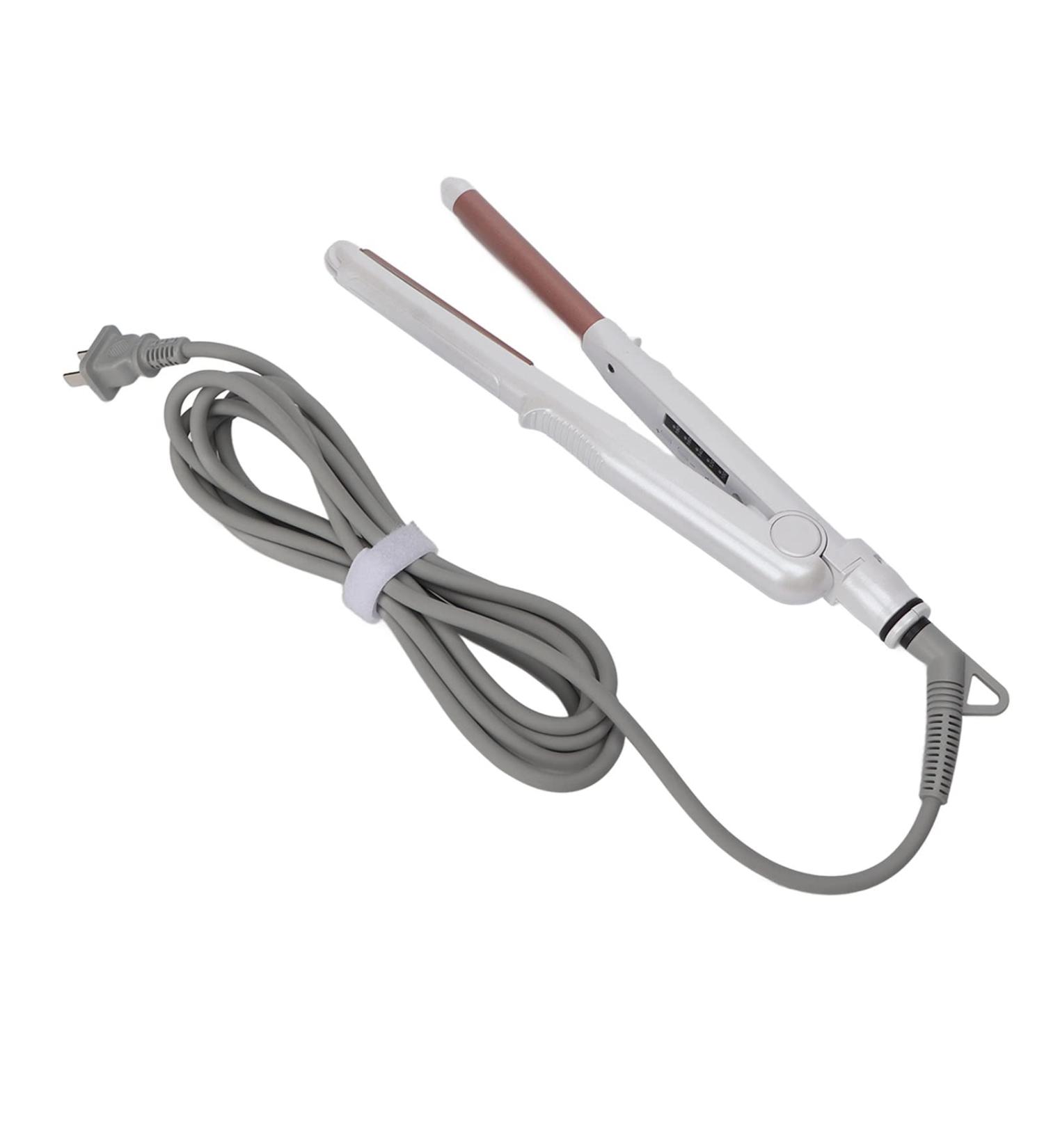 Boost Volume Ceramic Hair Iron Straightener & Curler - Ideal for Salon & Barber - White Hair Dryer & Styling Tool - Buy Online on GoSupps.com