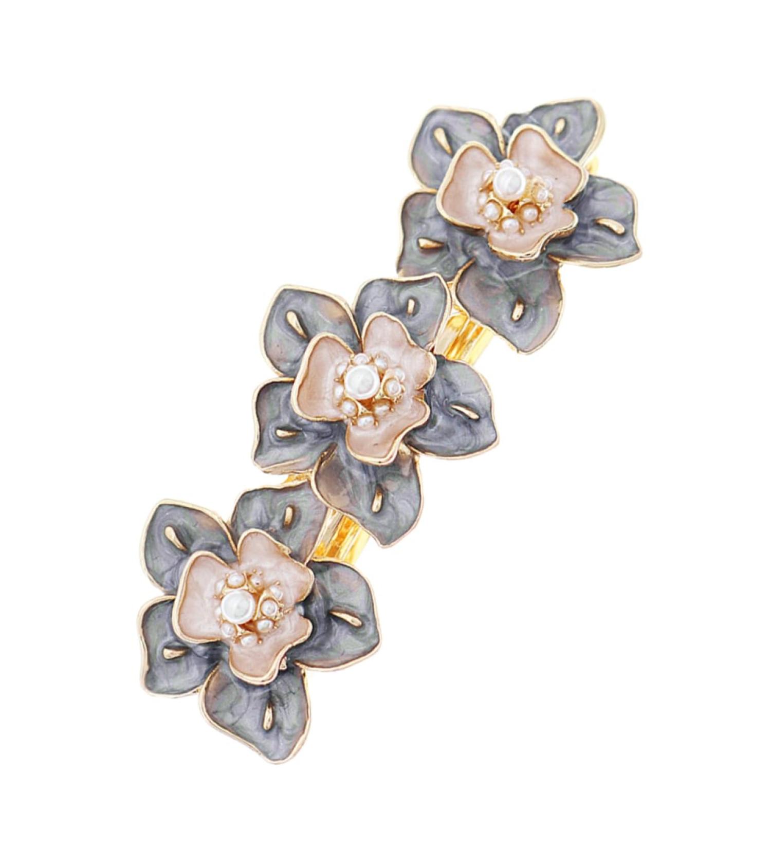 FRCOLOR Pearl Floral Hair Clip Women Hair Clip Wedding Womens Hair Clips Girls Hair Clips Flower Hair Clips for Women Metal Hair Clips for Women Accessories Miss Zinc Alloy Wild - Buy Online on GoSupps.com
