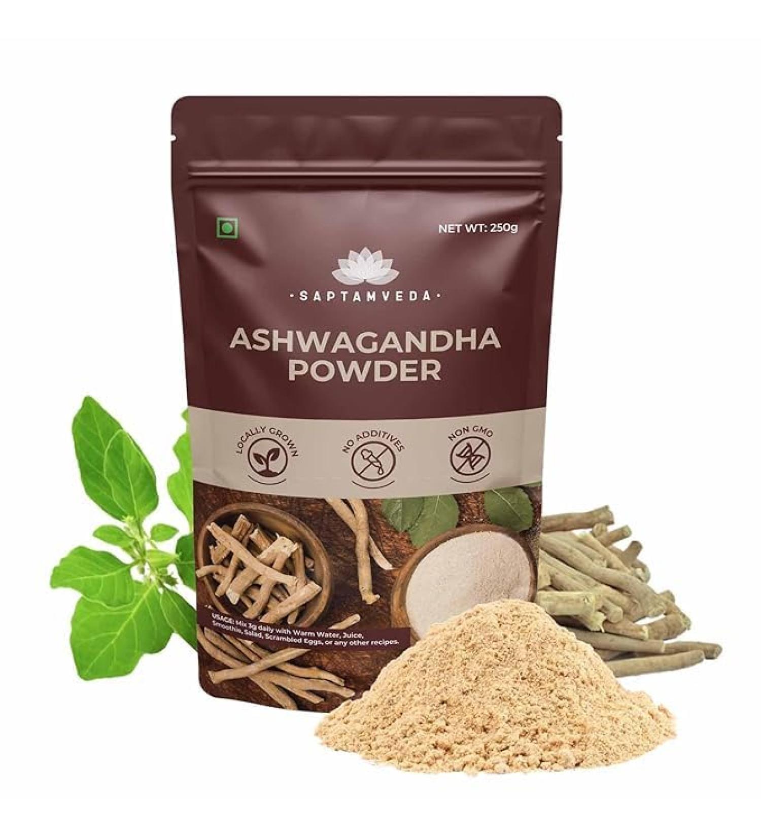 Organic Ashwagandha Powder | Withania Somnifera Root Powder | Premium Quality | 250g