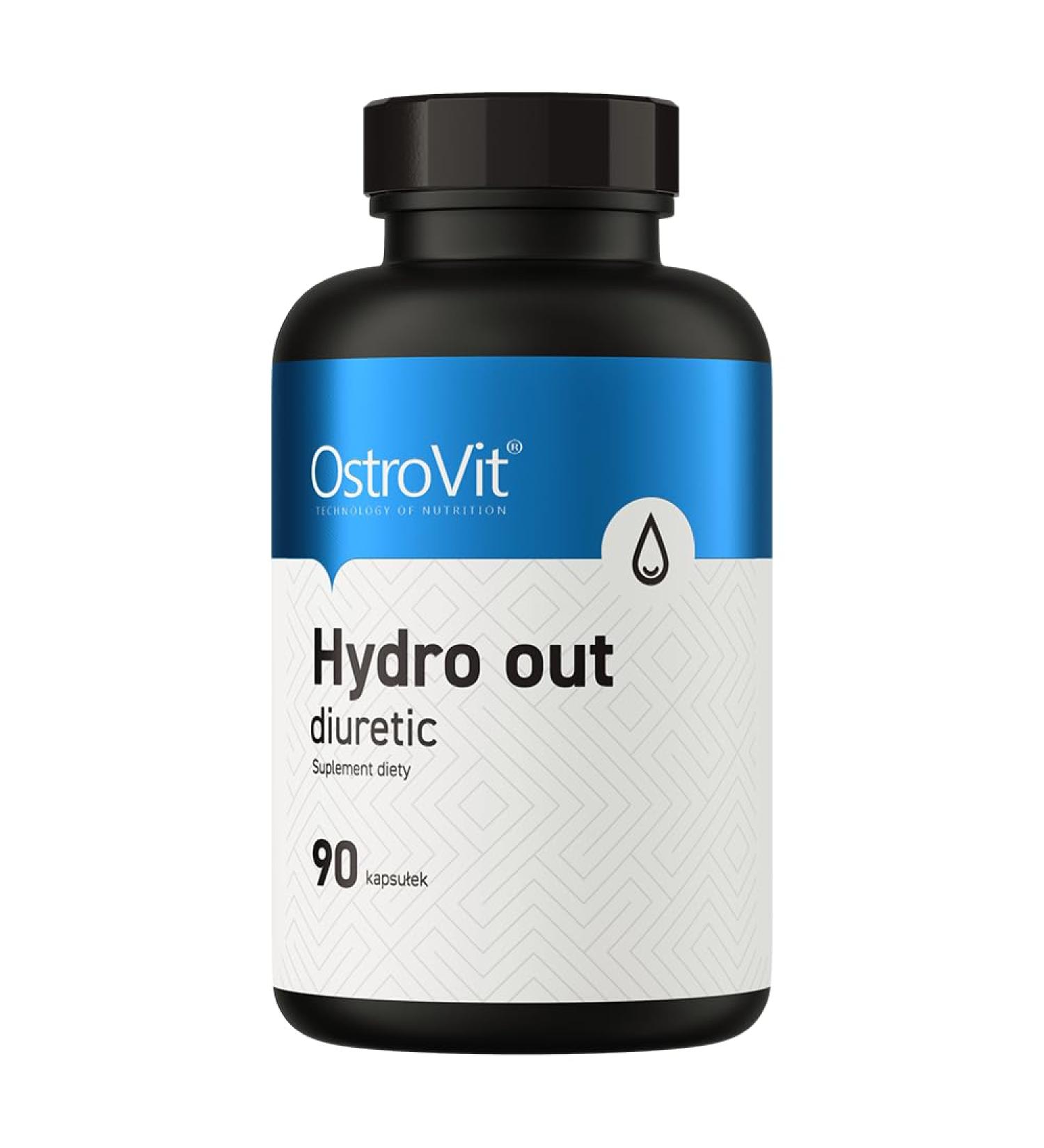 Hydro Out Diuretic 90 Capsules OstroVit - Buy Online on GoSupps.com