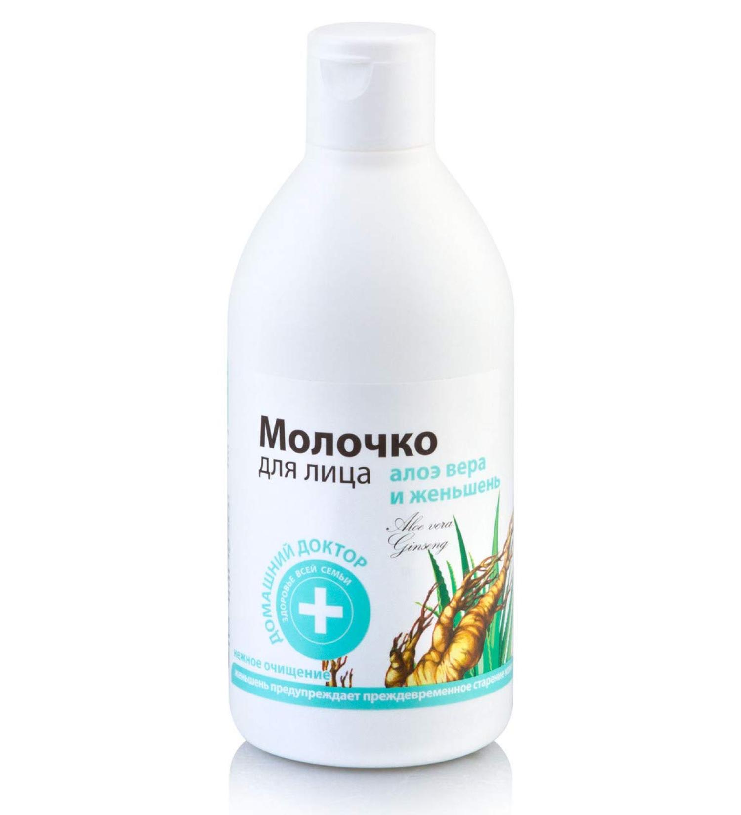 Face Milk Cleanser Make-Up Remover Aloe Vera & Ginger 300ml Home Doctor / 4460