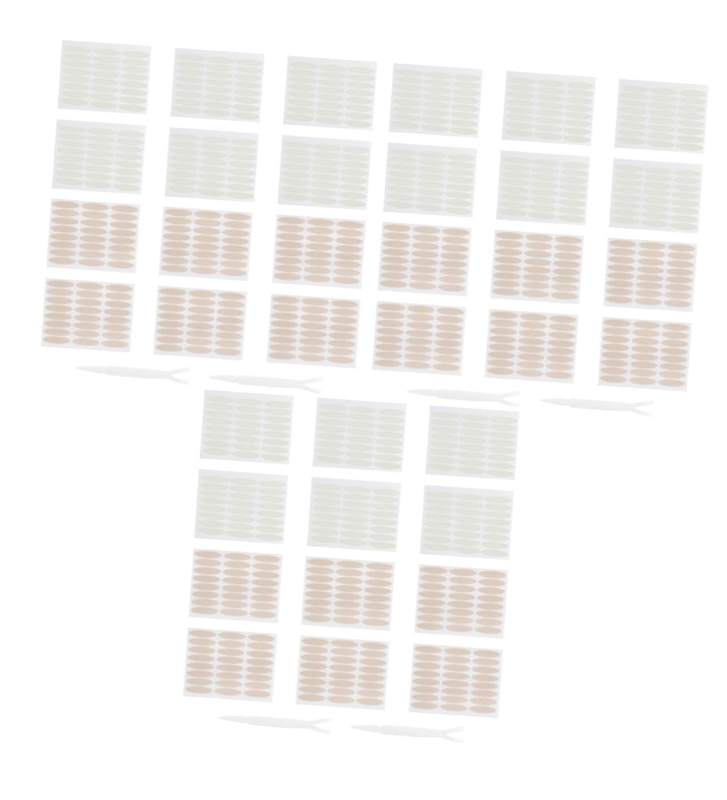 FRCOLOR 3pcs Tape Invisible Eyelid Sticker Instant Eye Lift Strip Double Eyelid Sticker Hooded Set mediumx3pcs - Buy Online on GoSupps.com