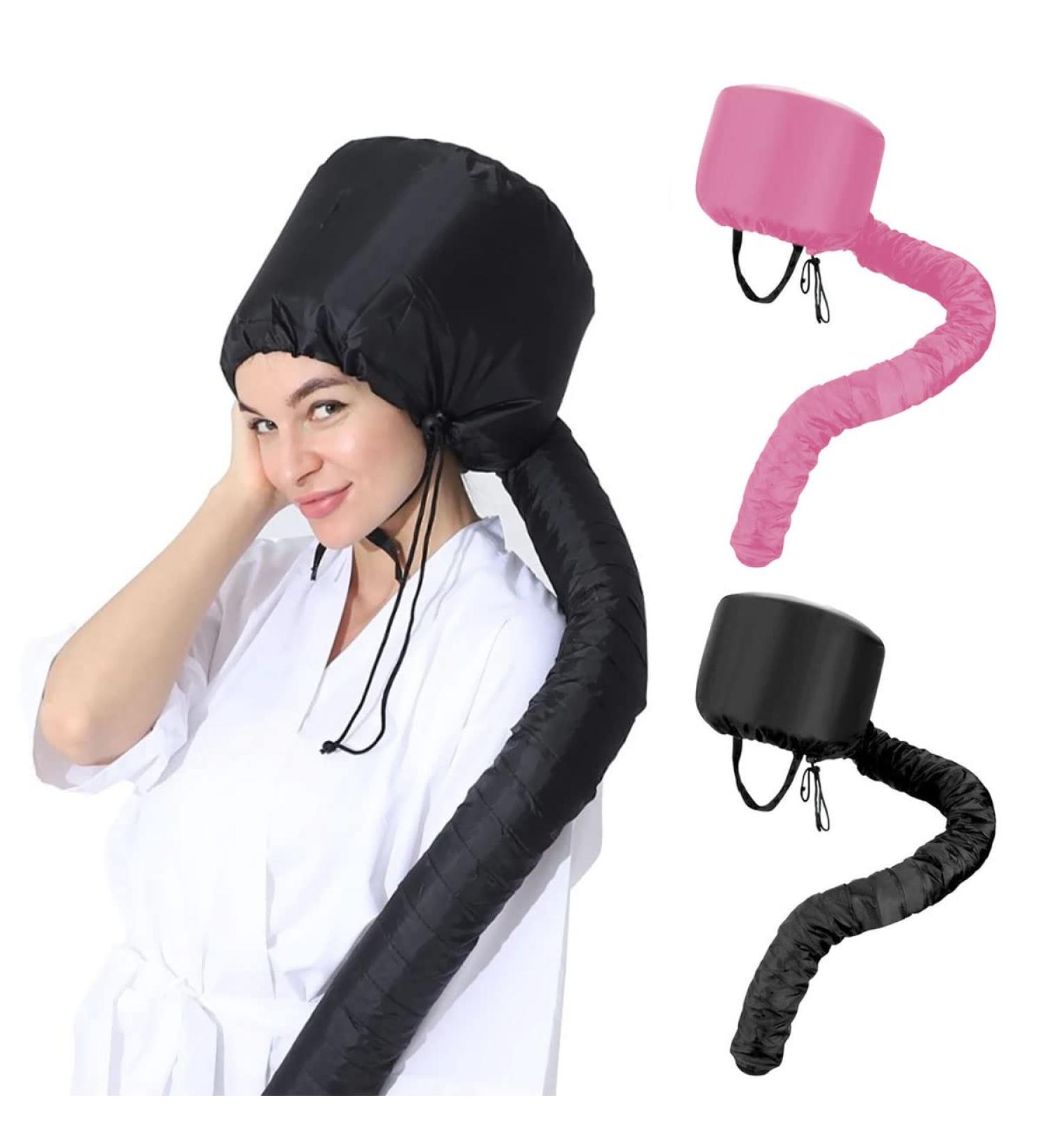 TAIZER Adjustable Hooded Bonnet Hair Dryer Set - Hand-Free Portable Soft Cap for Women - Ideal for Haircare, Salon, and Hairdressing - Buy Online on GoSupps.com