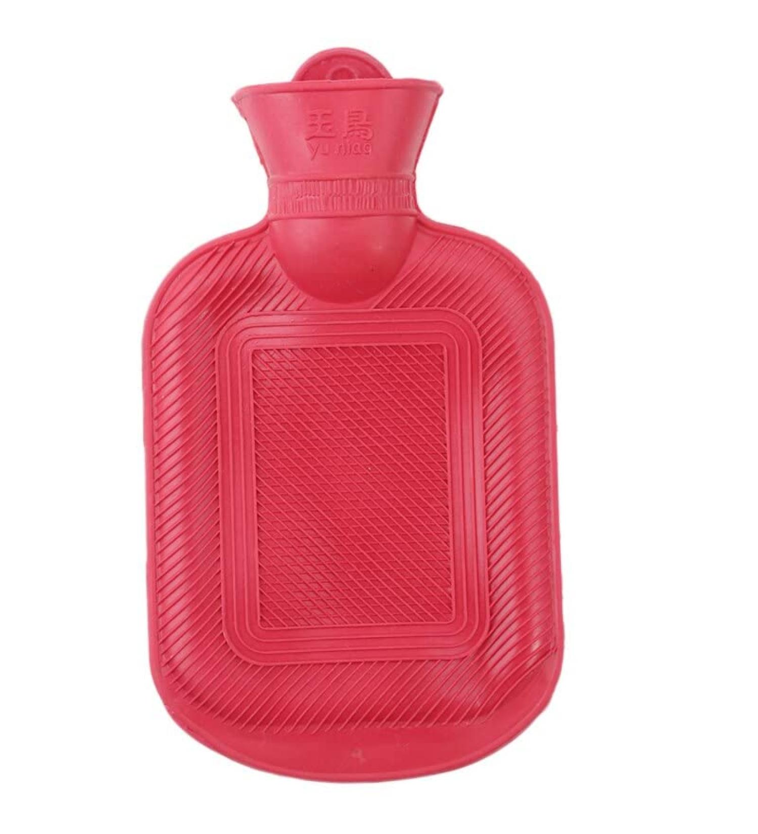 MAIES Portable Rubber Hot Water Bottles 500/1000/1750ml - Reusable Thick Winter Warm Heat for All - International Shipping Available - Buy Online on GoSupps.com