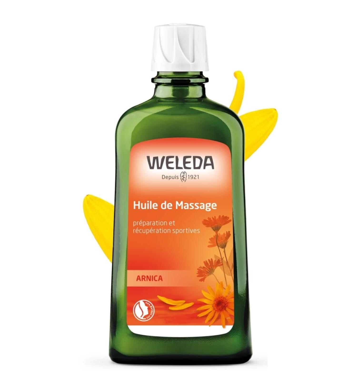 Weleda Arnica Massage Oil 200ml - Natural Pain Relief & Relaxation | International Shipping Available - Buy Online on GoSupps.com