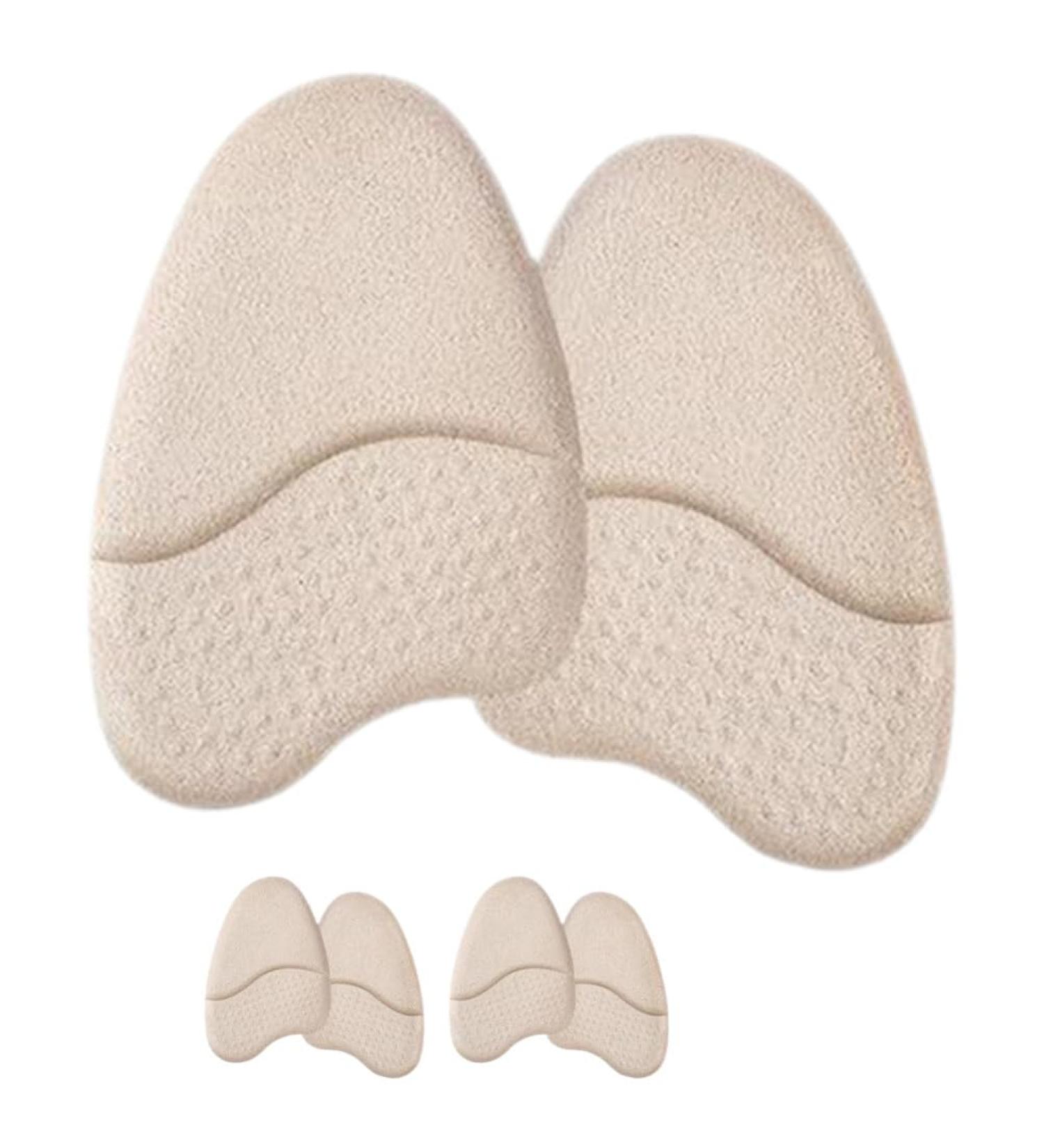 Shop 3 Pairs Nonslip Foot Pad Inserts for High Heels | Self-Adhesive Metatarsal & Forefoot Pads - Ideal Foot Supplies for Comfort and Stability - Buy Online on GoSupps.com